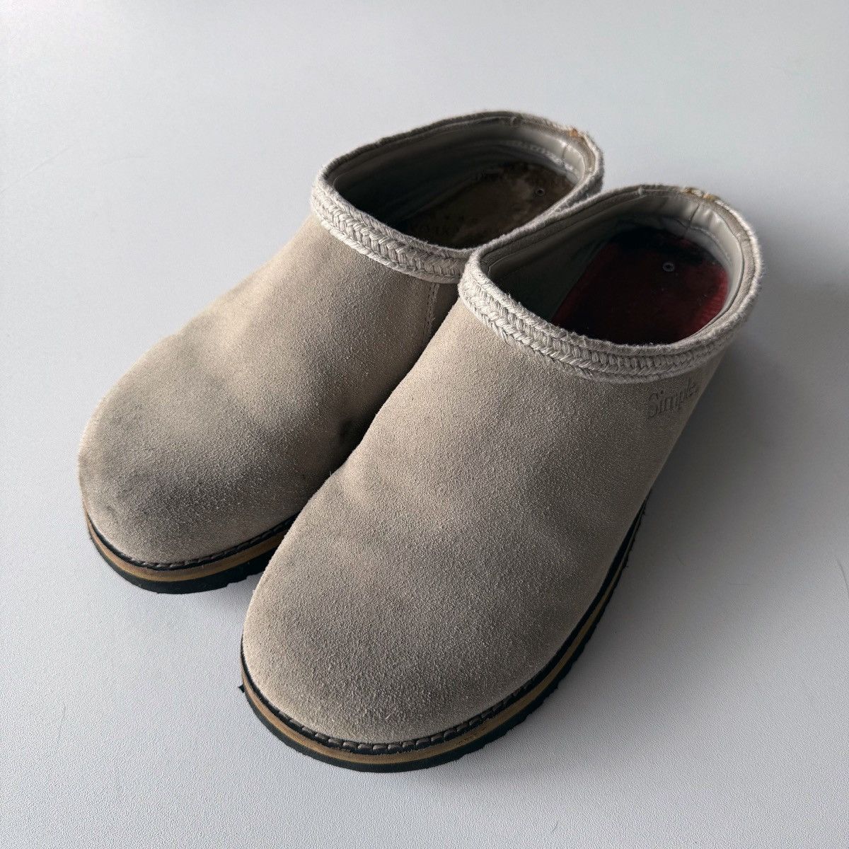 Simple Shoes Simple Shoes | Original Clog | Stone Grey | Size 9 Size US 9 / EU 42 - 6 Thumbnail