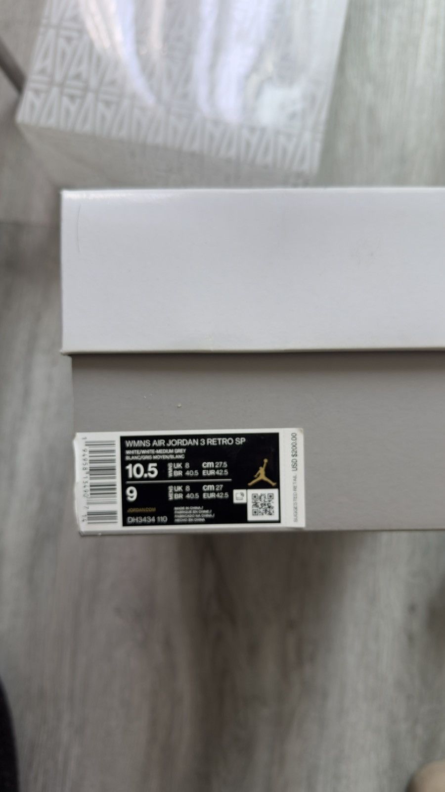 A Ma Maniere × Jordan Brand A Ma Maniere x Air Jordan 3 Size US 9 / EU 42 - 6 Thumbnail