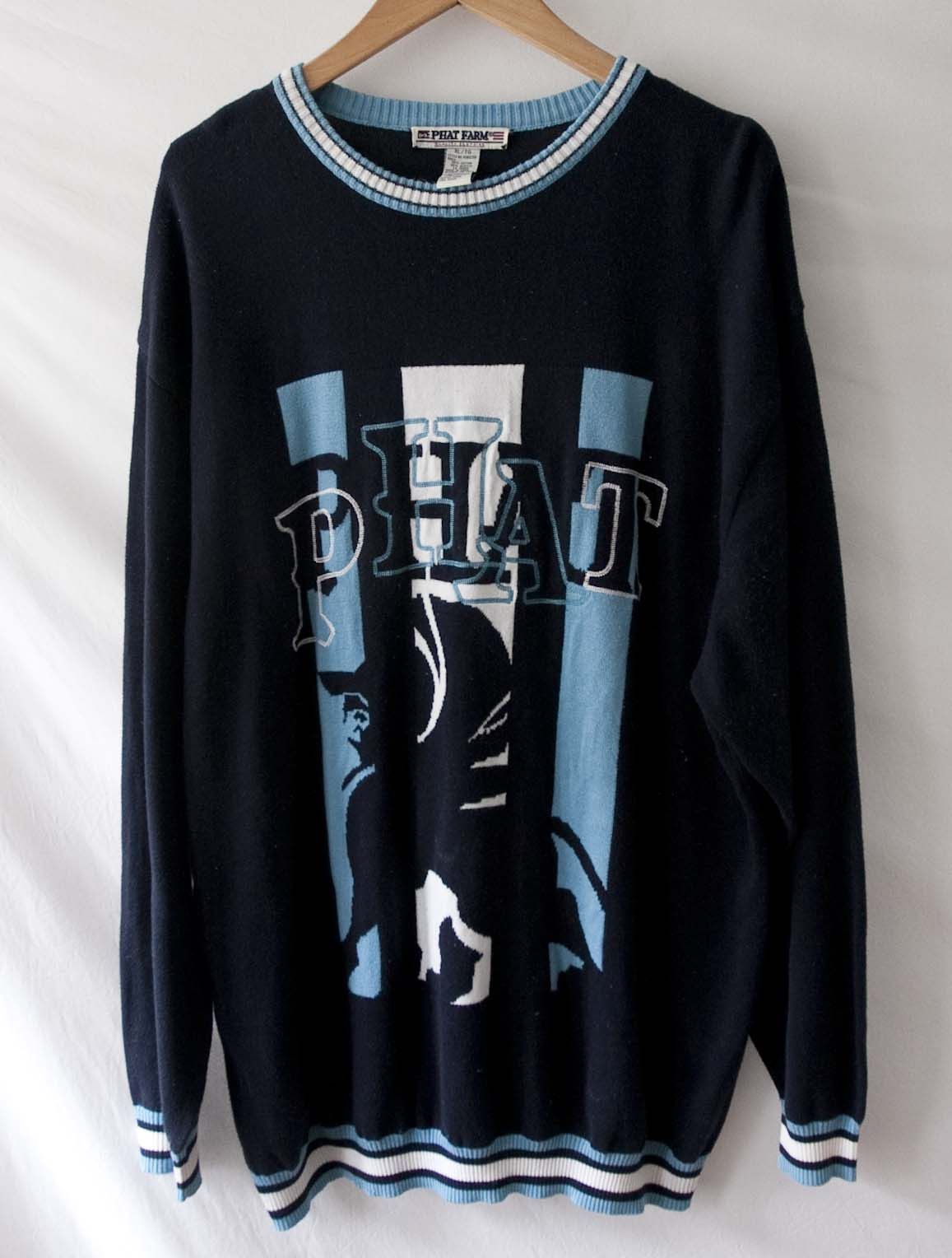 Phat Farm Phat Farm Sweater Logo Size XL Size US XL / EU 56 / 4 - 2 Thumbnail