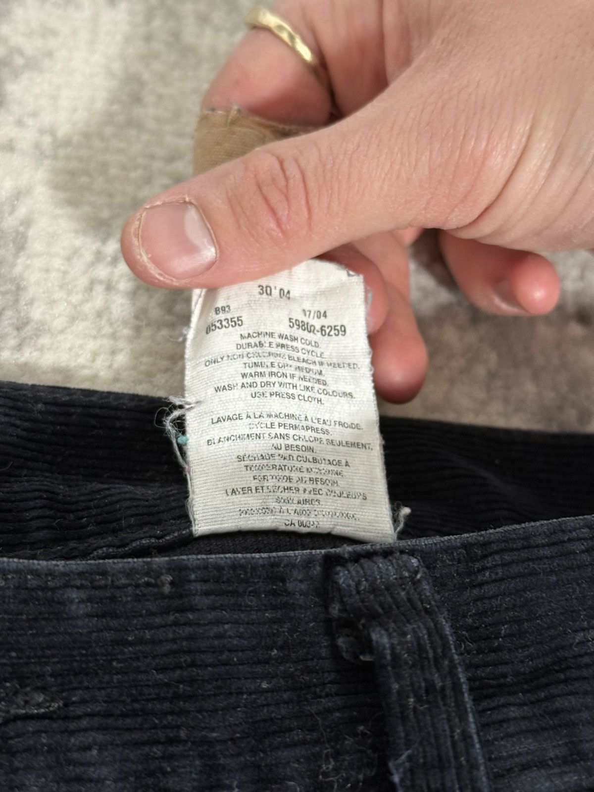 Levi's Vintage Levi's Orange Tab Corduroy Pants Size US 31 - 5 Thumbnail