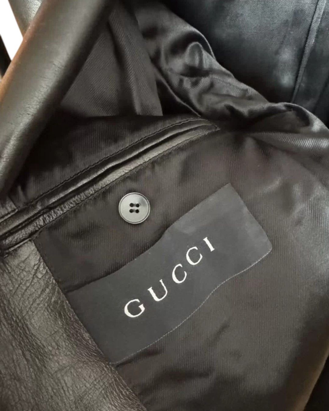 Gucci TOM FORD ERA LEATHER 2 BUTTON JACKET Size US M / EU 48-50 / 2 - 4 Thumbnail