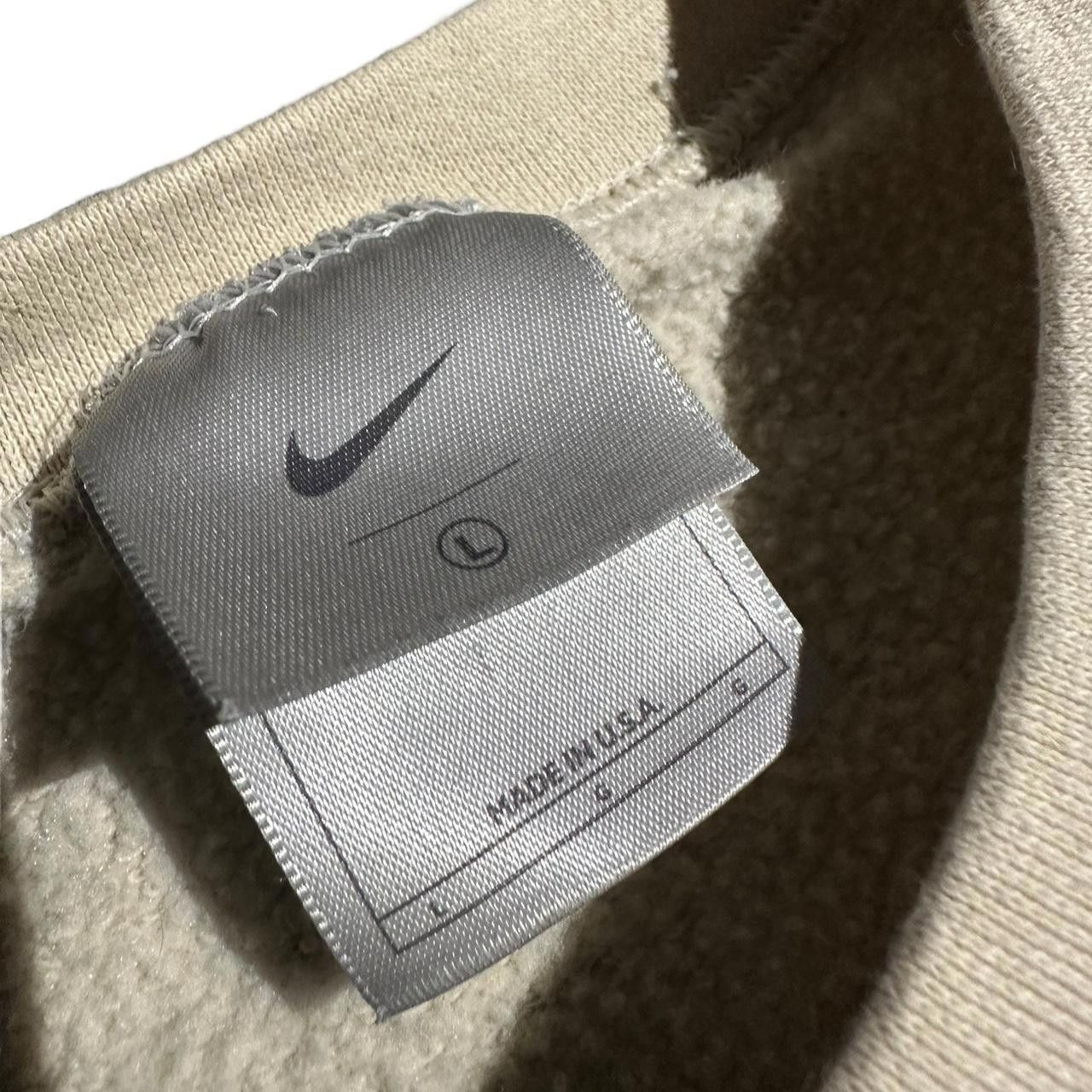 Nike 90s White Nike Swoosh Sweatshirt Size US L / EU 52-54 / 3 - 5 Thumbnail