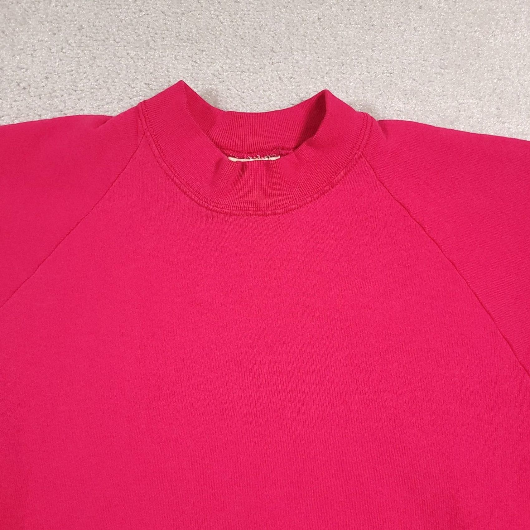 Fruit Of The Loom VINTAGE Fruit of the Loom Sweatshirt Mens XL Pink Crewneck Pullover Fleece 90s USA Size US XL / EU 56 / 4 - 3 Thumbnail