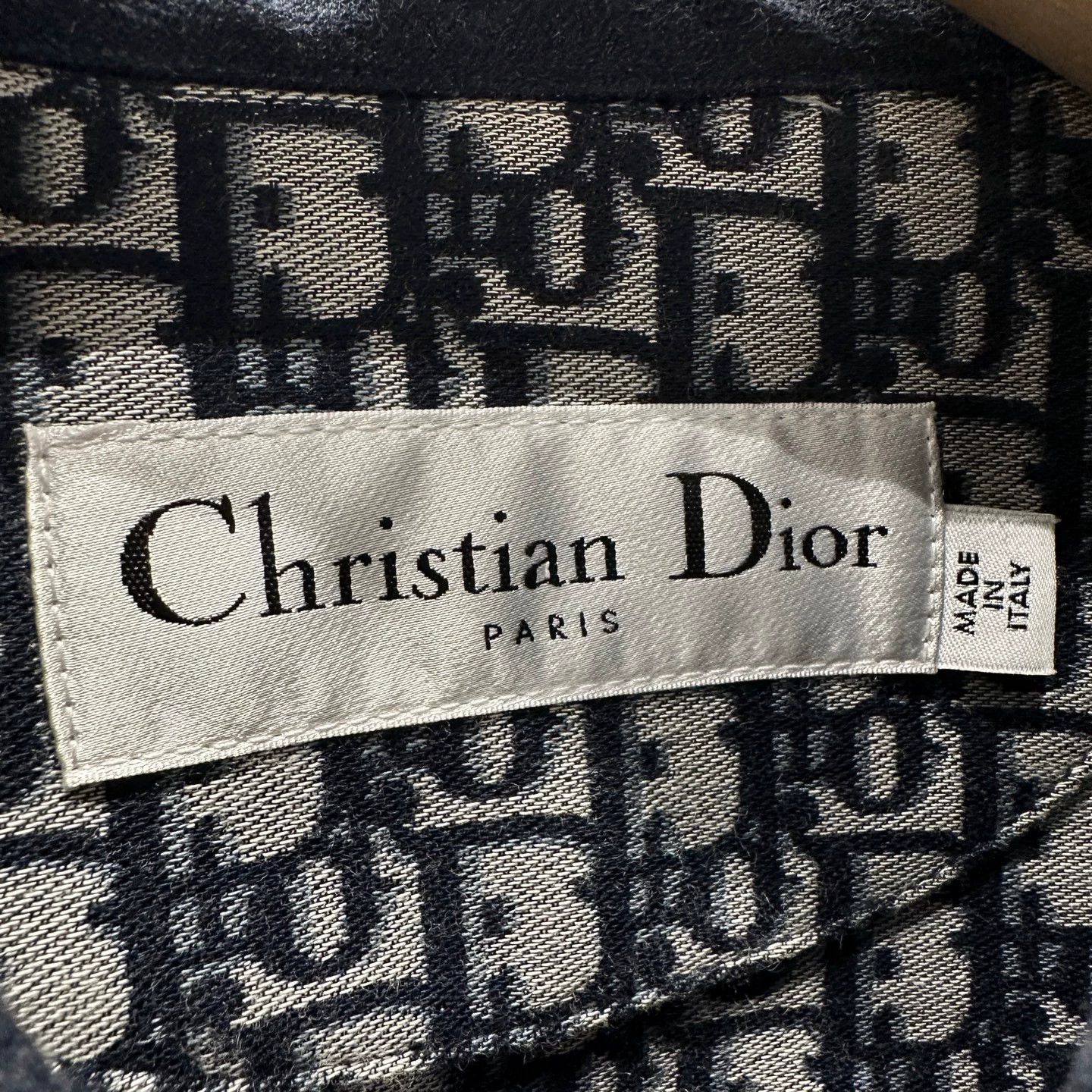 Christian Dior Monsieur Christian Dior Bees Oblique Print Lining Cotton Blazer 40 Size M / US 6-8 / IT 42-44 - 3 Thumbnail