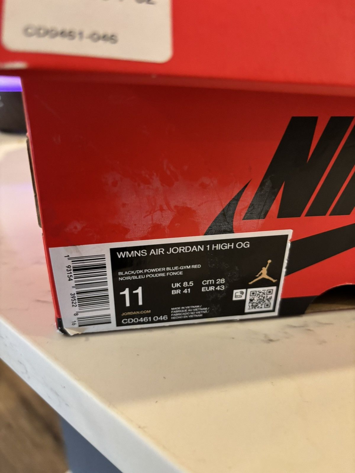 Jordan Brand × Nike Jordan 1 Retro High OG “UNC To CHI” Size US 11 / IT 41 - 6 Thumbnail