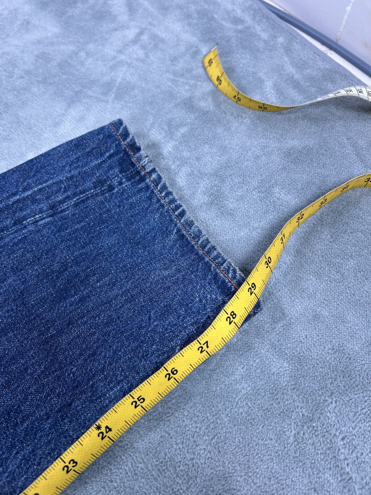 Sugar Cane Vintage Fortune & Co 80’s Hidden Rivet Washed Denim Size US 30 / EU 46 - 19 Thumbnail