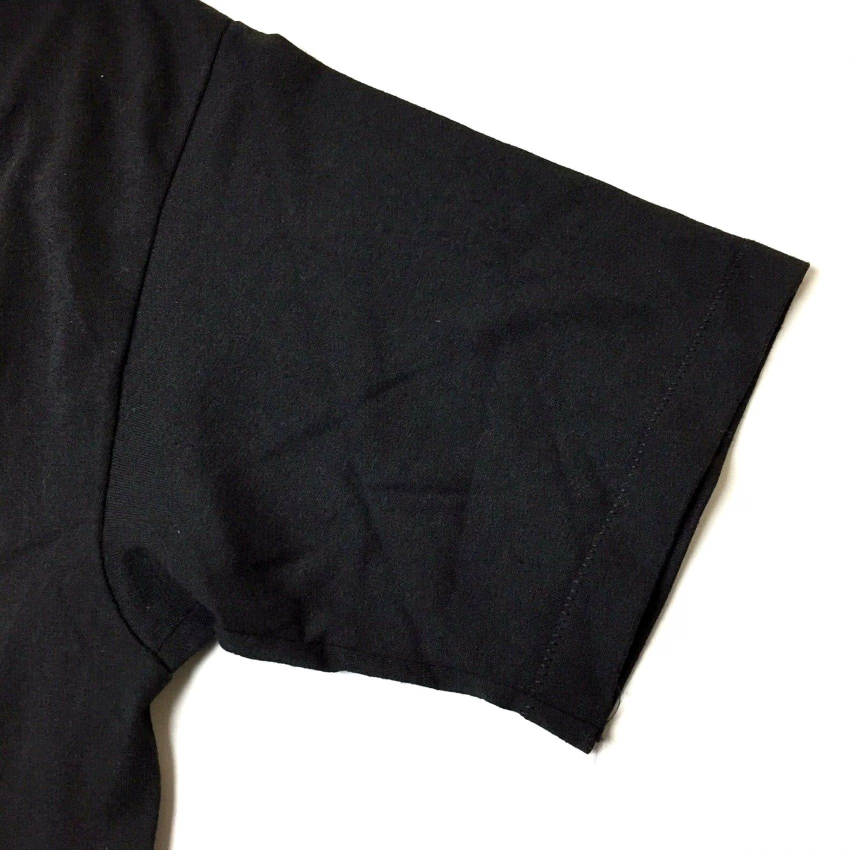 Hanes VINTAGE 90s Hanes Shirt Black L Men Short Sleeve 50/50 Over The Edge Fifty-Fifty Single Stitch K Size US L / EU 52-54 / 3 - 4 Thumbnail