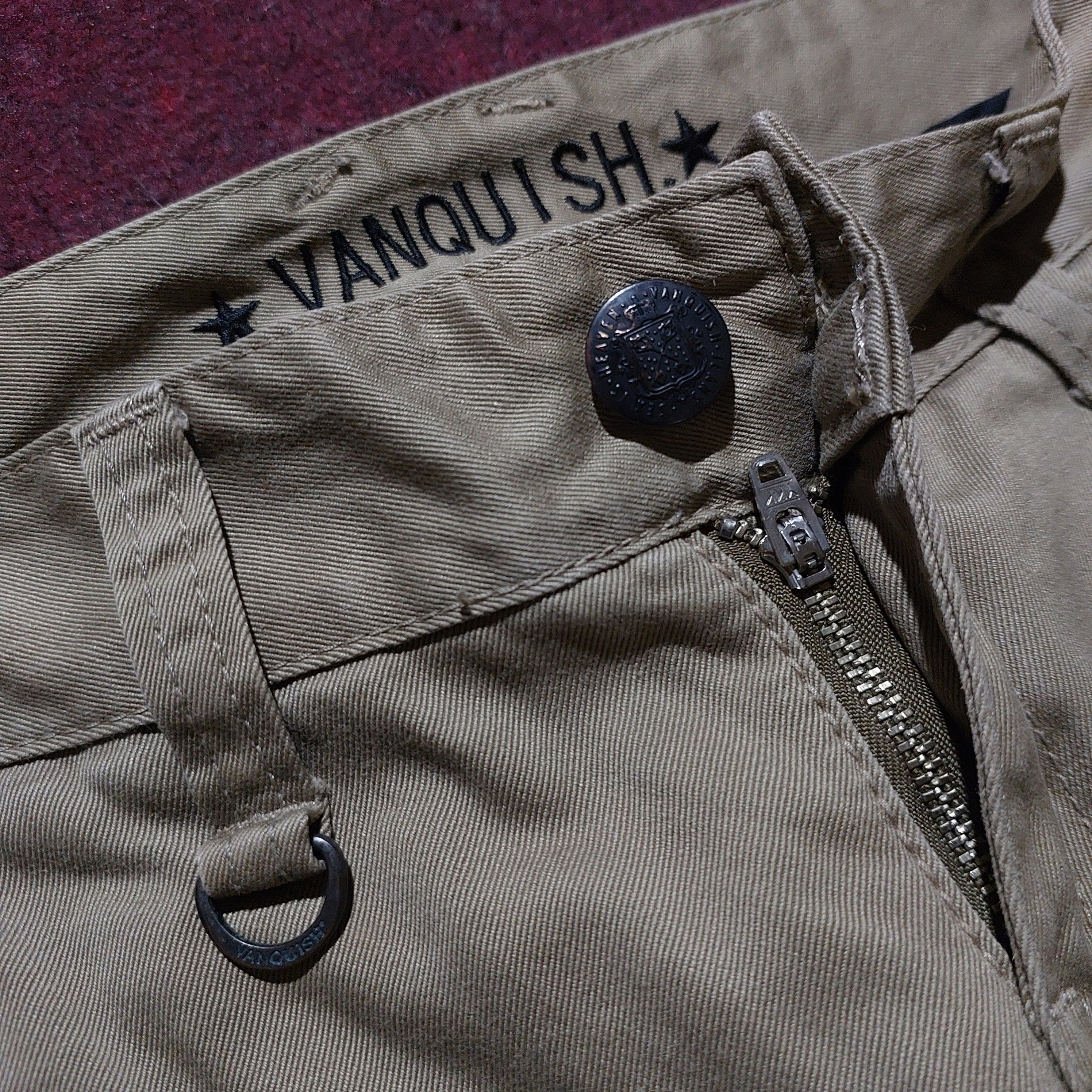 Vanquish Vanquish Gold Japan cotton boot cut pants Size US 30 / EU 46 - 6 Thumbnail