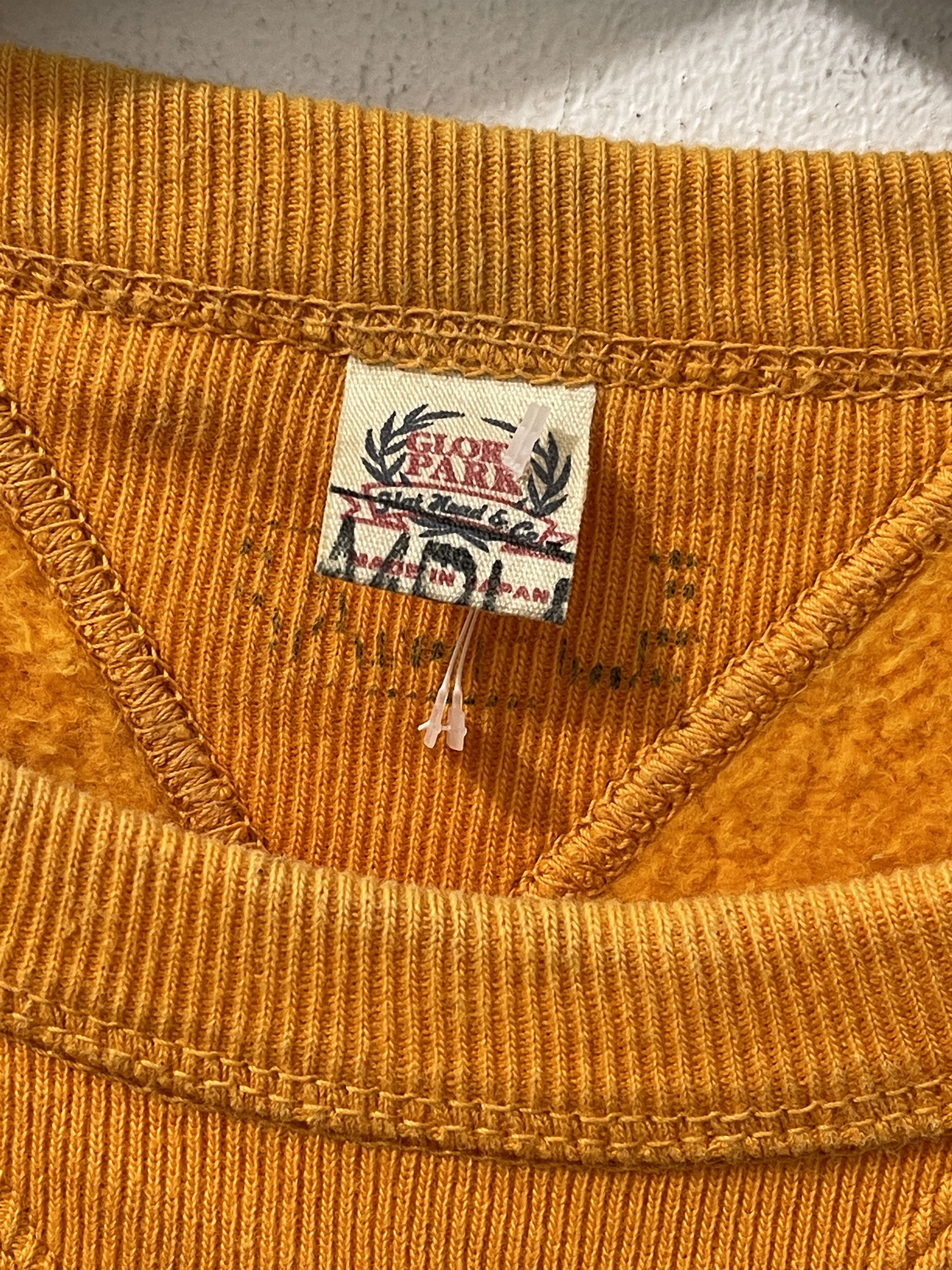 Vintage 60s SAMPLE Glory Park Japan Archive Rugby Sweatshirts Size US L / EU 52-54 / 3 - 3 Thumbnail