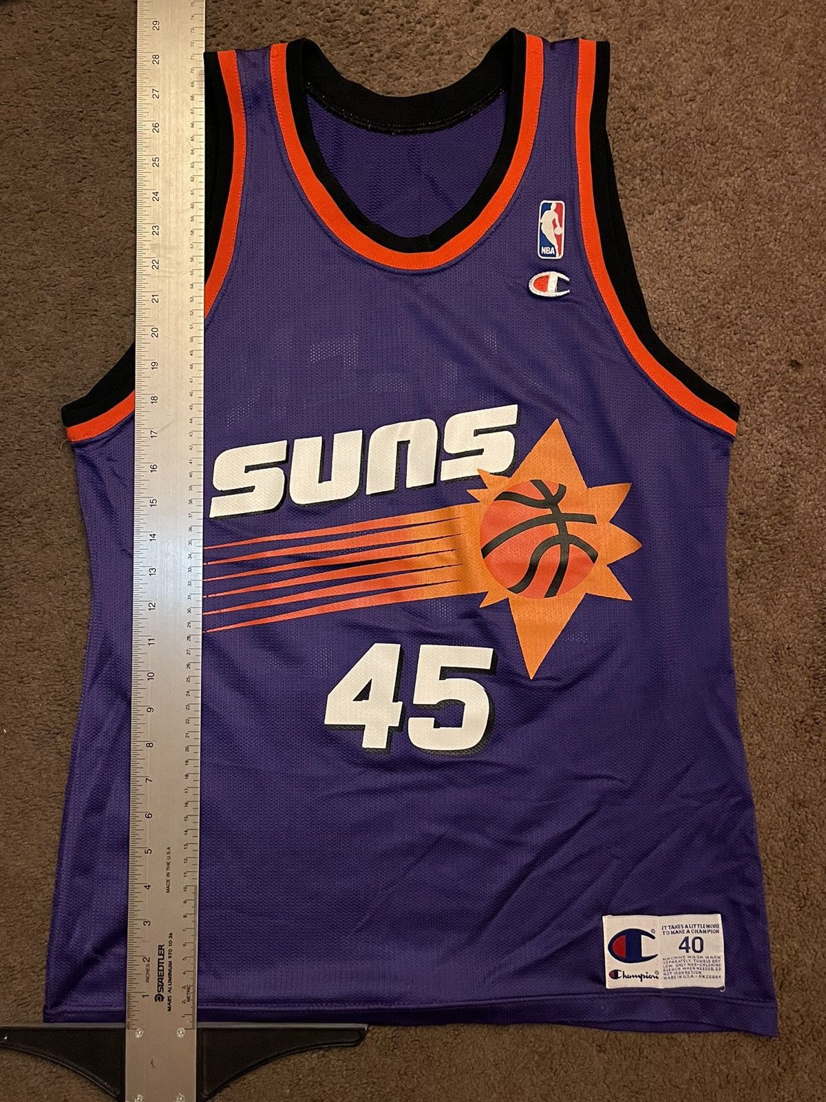 Champion Vintage Suns Champion Jersey Sz M Size US M / EU 48-50 / 2 - 1 Thumbnail