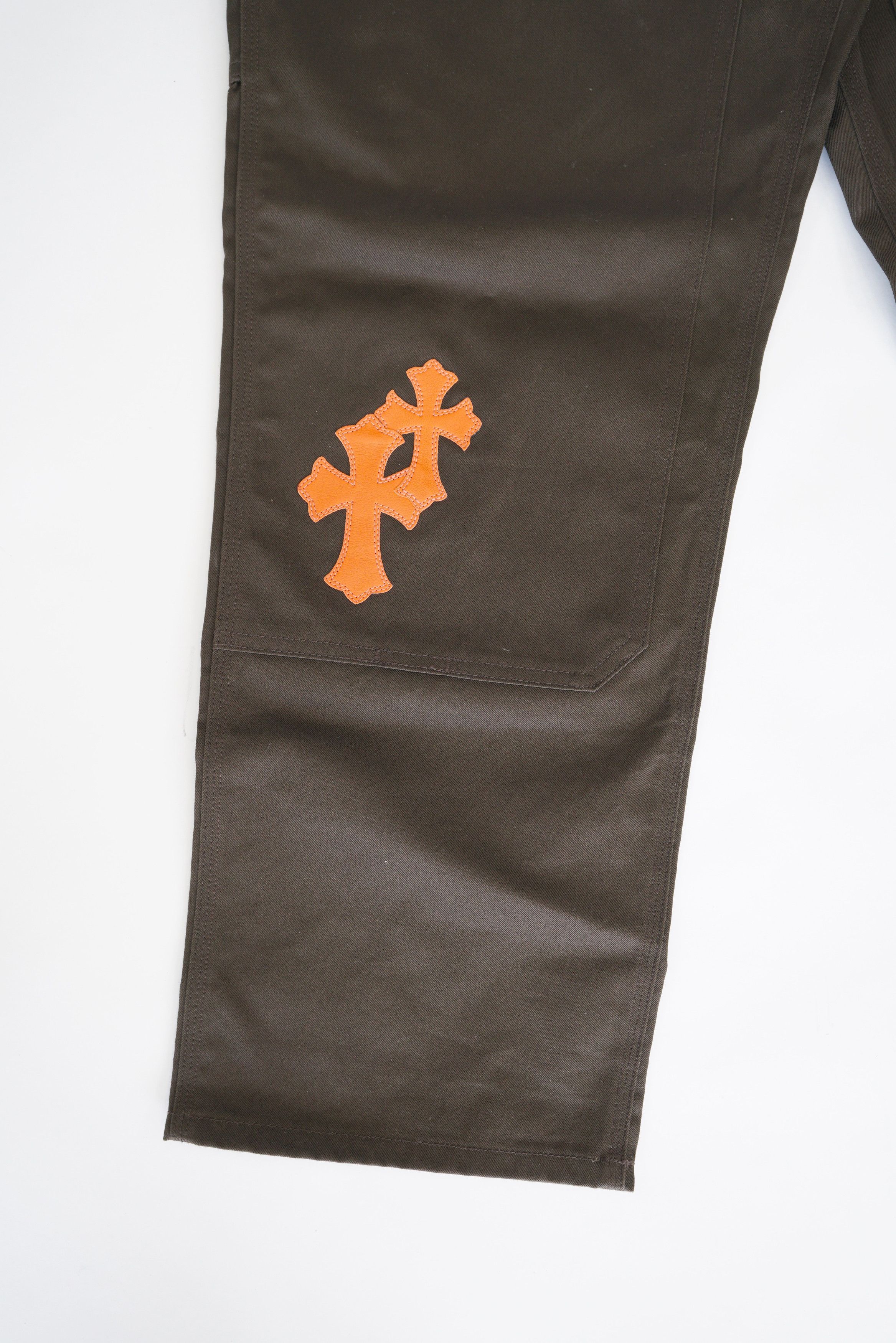 Chrome Hearts Chrome Hearts Cross Patch Double Knee Carpenter Pants - 36 Size US 36 / EU 52 - 5 Thumbnail