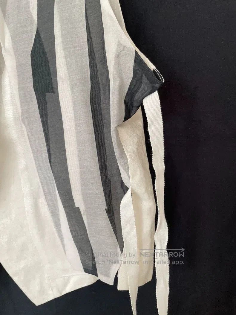 Ann Demeulemeester Ann Demeulemeester jacquard halter waistcoat. Size US L / EU 52-54 / 3 - 4 Thumbnail