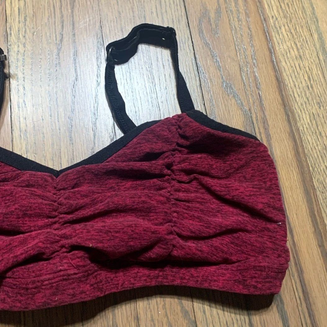 Beyond Yoga Beyond Yoga Sports Bra Red S Bra Womens Size ONE SIZE - 3 Thumbnail