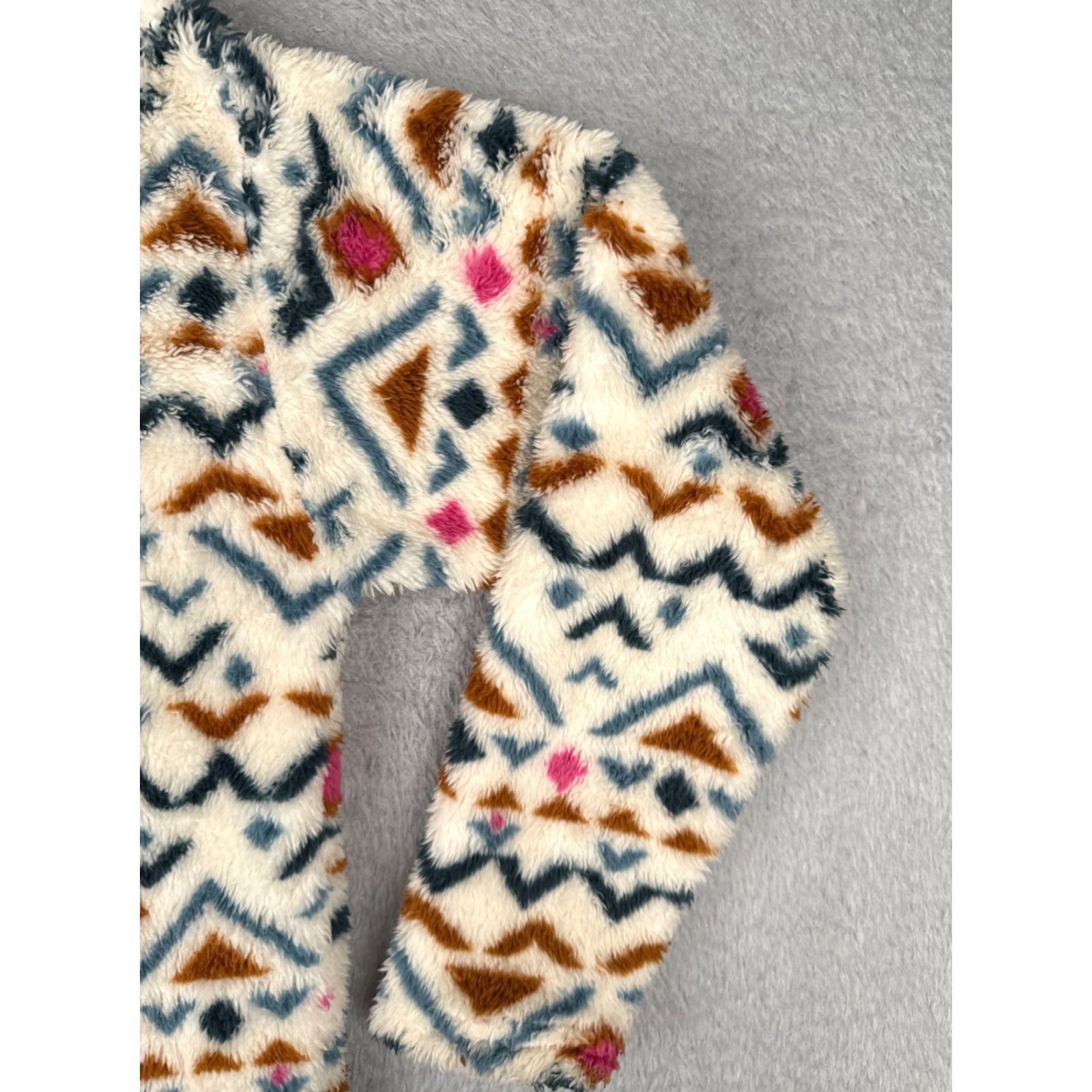Eddie Bauer Eddie Bauer Sweater Women XL Beige Aztec Southwest 1/4 Zip Mock Neck Pullover Casual Lightweight Size XL / US 12-14 / IT 48-50 - 2 Thumbnail