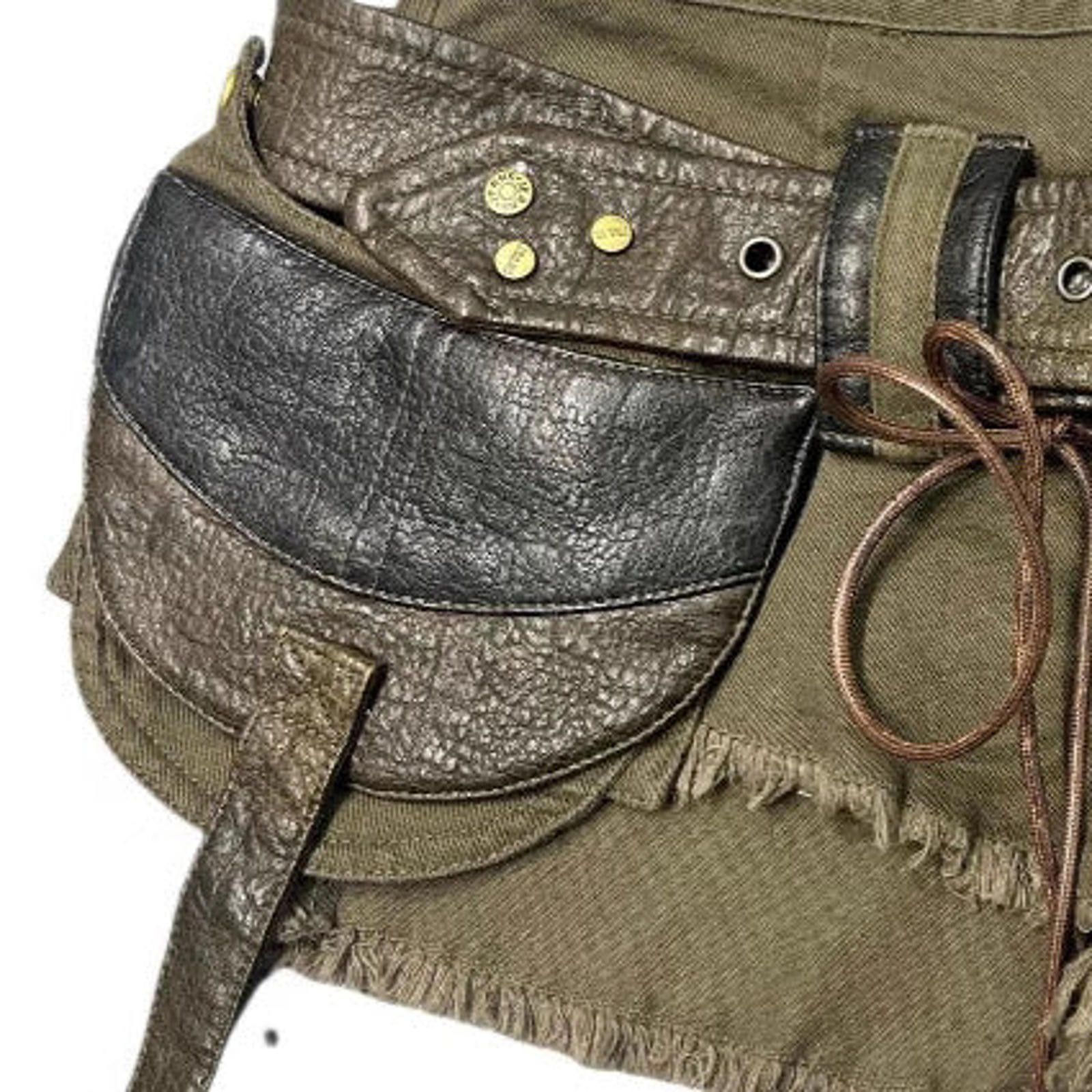 Jean Utility Cargo Shorts Size 27" / US 4 / IT 40 - 4 Thumbnail