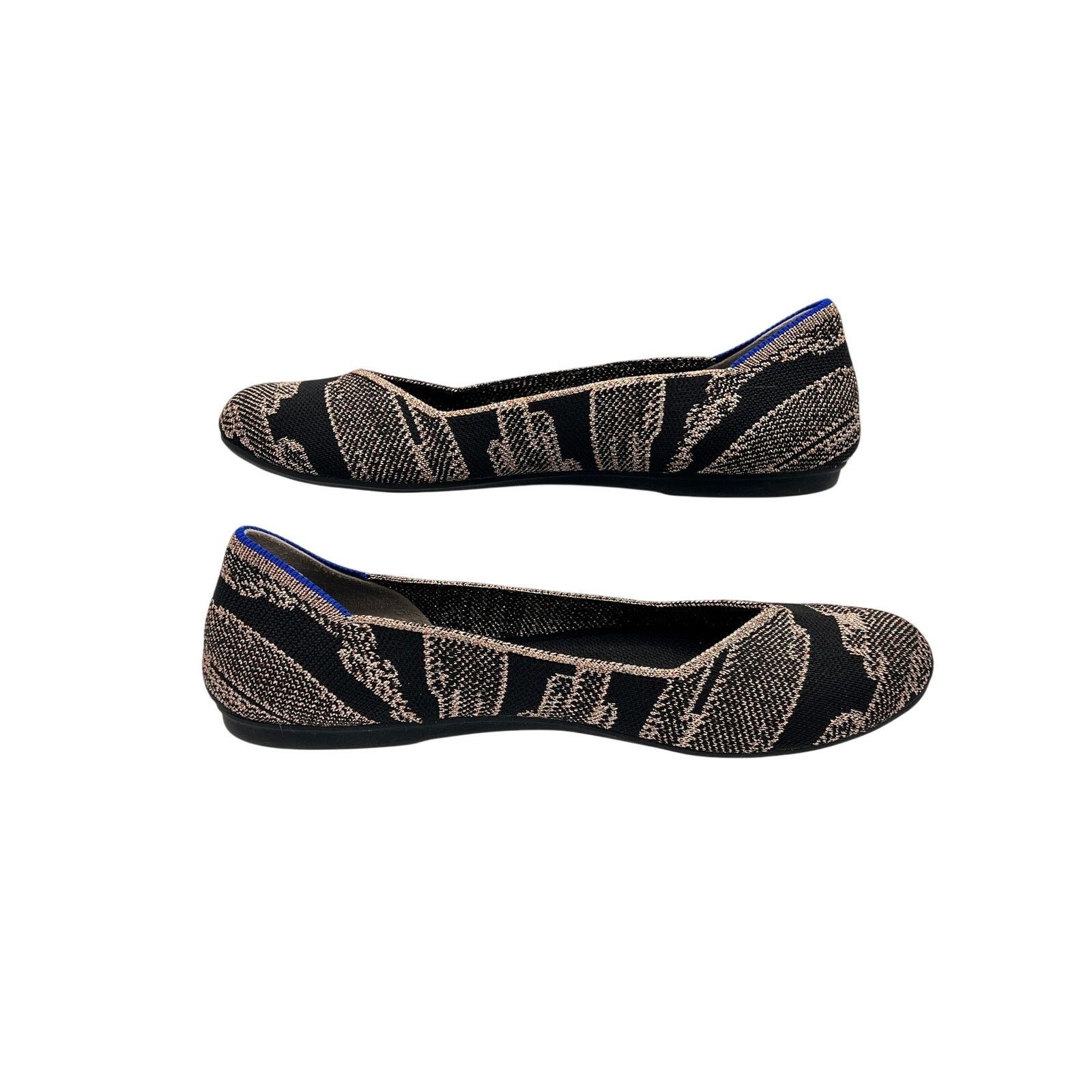 Rothy's Rothy’s The Flat Metallic Camo Knit Ballet Flats Size 6 Chic Size US 6 / IT 36 - 1 Thumbnail