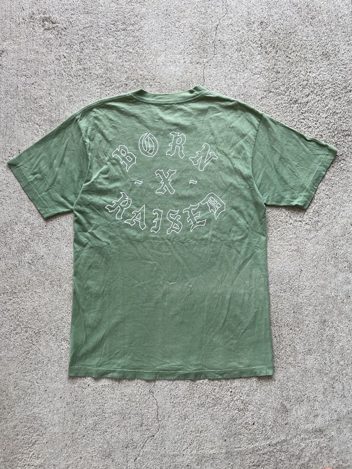 Born X Raised Born x Raised Rocker OG Logo Tee Size US M / EU 48-50 / 2 - 2 Thumbnail