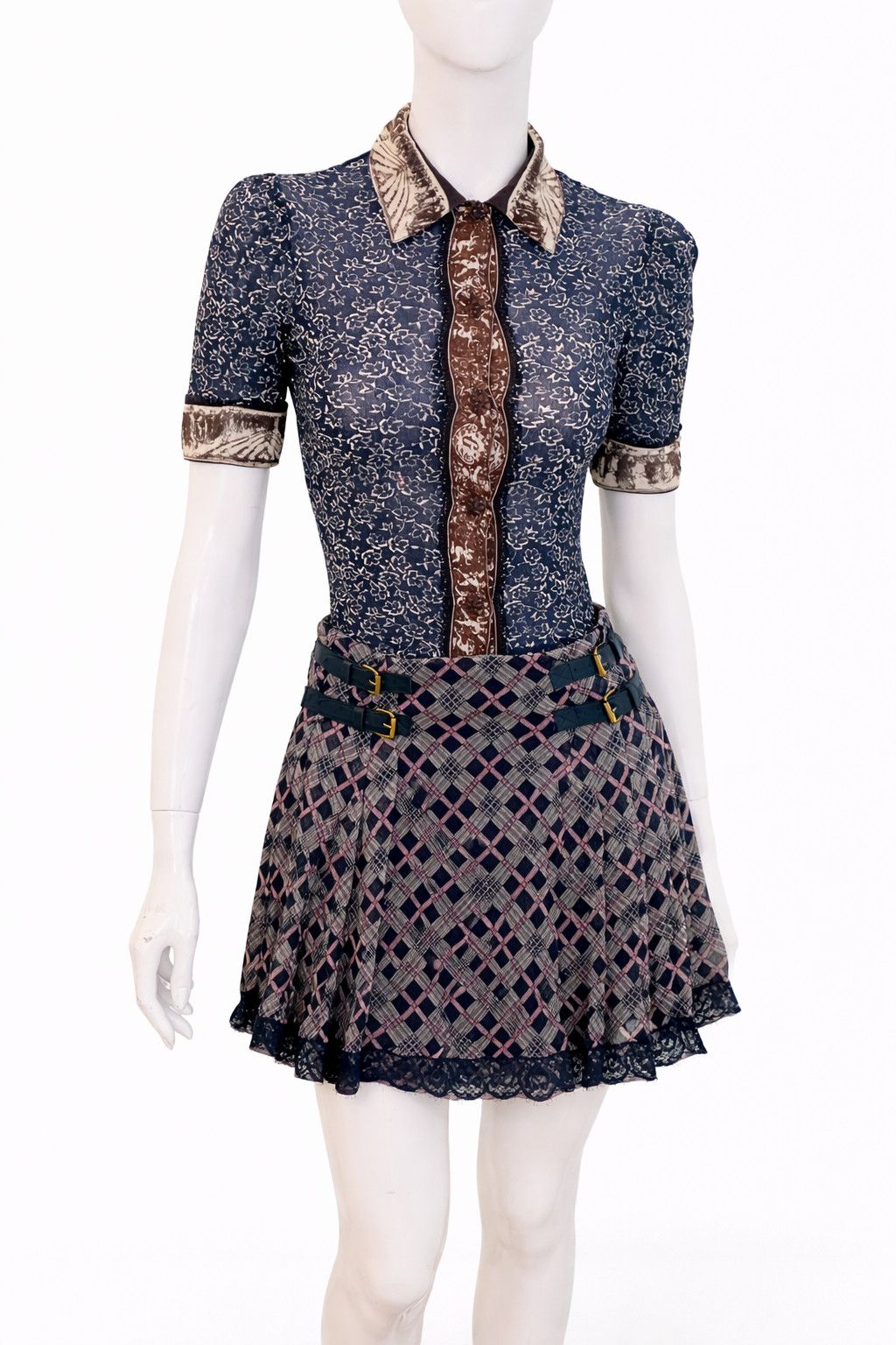 Jean Paul Gaultier Jean Paul Gaultier Angel Baroque Mesh Top - Medium Large Size M / US 6-8 / IT 42-44 - 2 Thumbnail