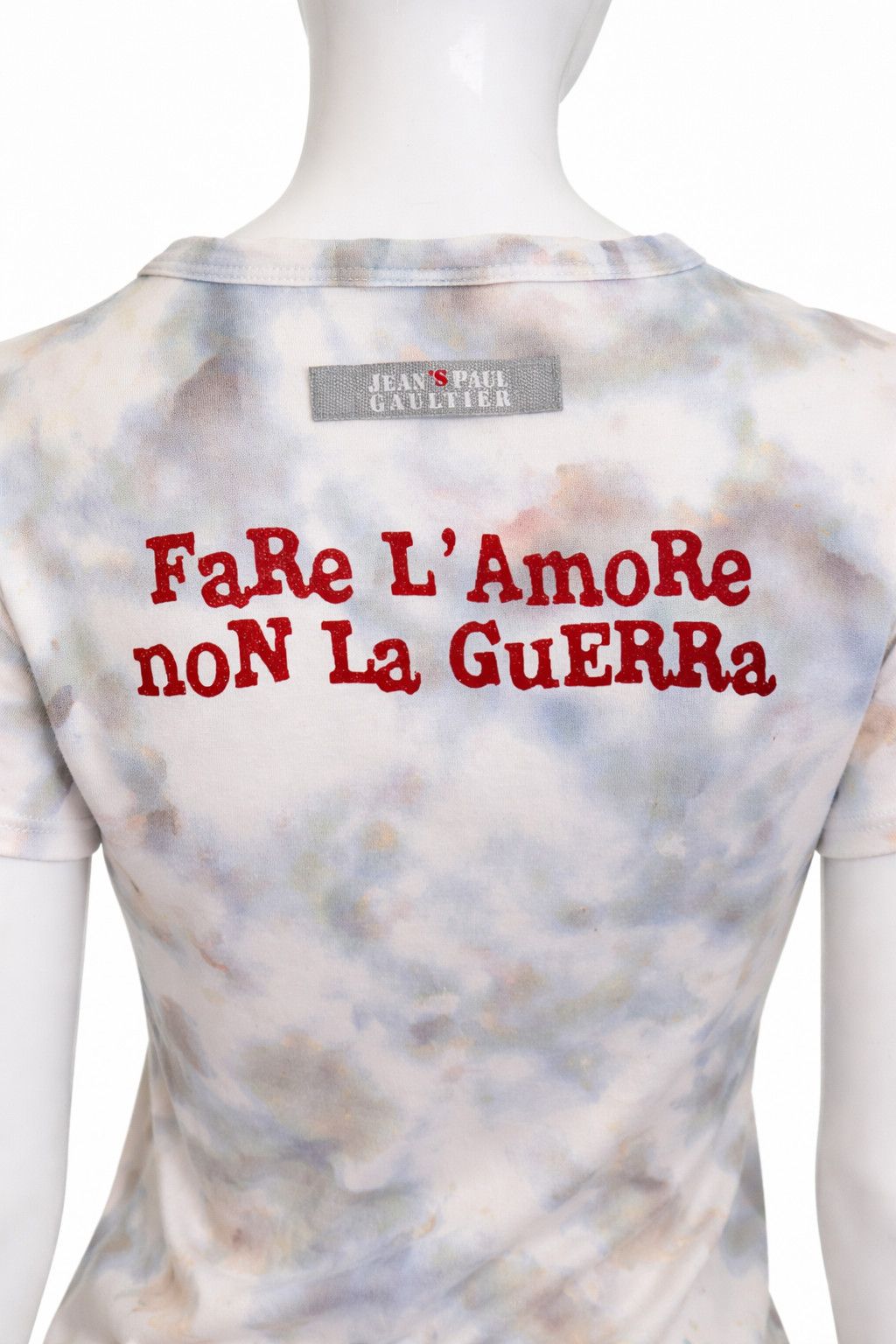 Jean Paul Gaultier Jean Paul Gaultier Make Love Not War Tie Dye Top Size M / US 6-8 / IT 42-44 - 4 Thumbnail