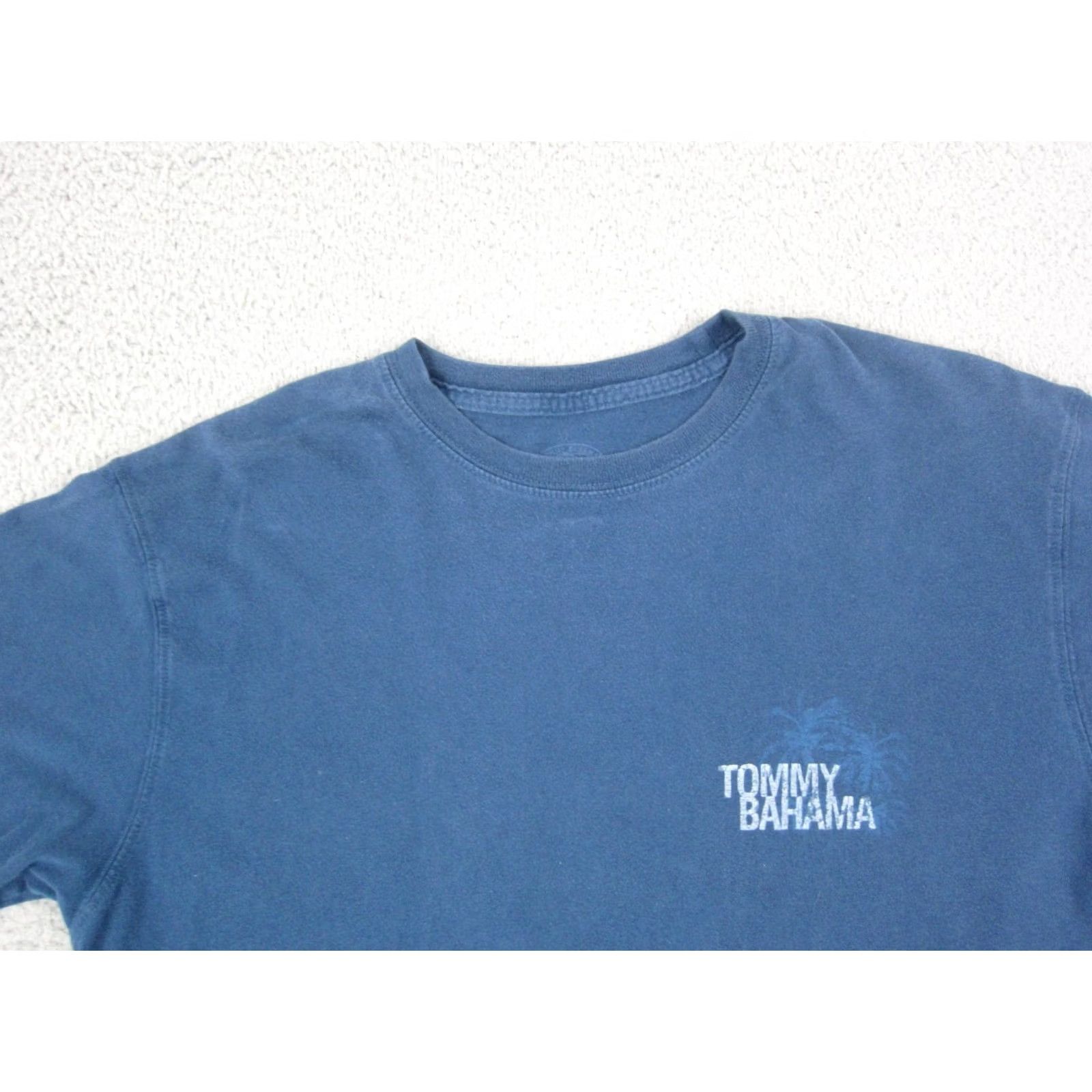 Tommy Bahama Tommy Bahama Shirt Mens Large L Blue Cotton 90s Casual Spin Control Size US L / EU 52-54 / 3 - 5 Thumbnail