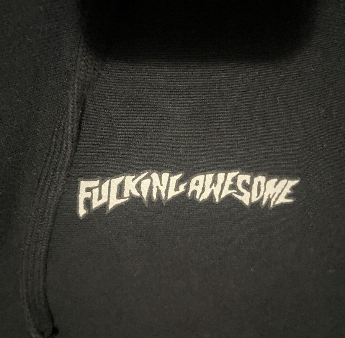 Fucking Awesome FA Mini Logo Hoodie Black Size US L / EU 52-54 / 3 - 3 Thumbnail
