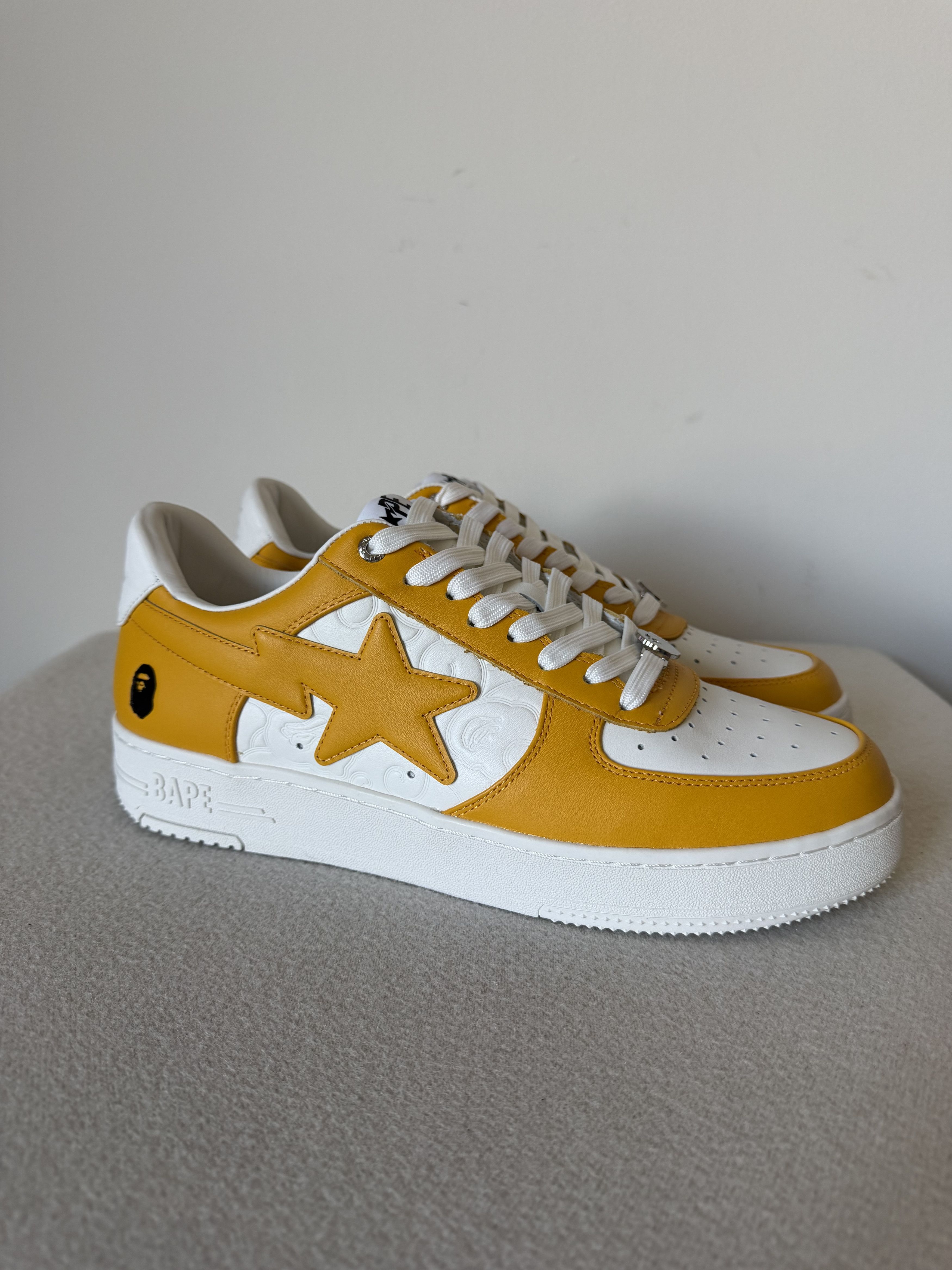 Bape Bape Sta #3 Sneakers in Orange Cloud Camo Size US 13 / EU 46 - 1 Thumbnail
