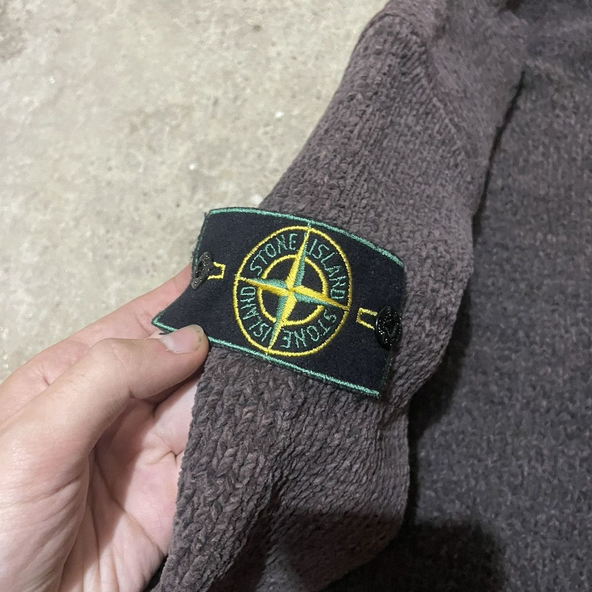 Stone Island × Vintage Vintage Stone island sweater crewneck 90s 80s Size US M / EU 48-50 / 2 - 9 Thumbnail