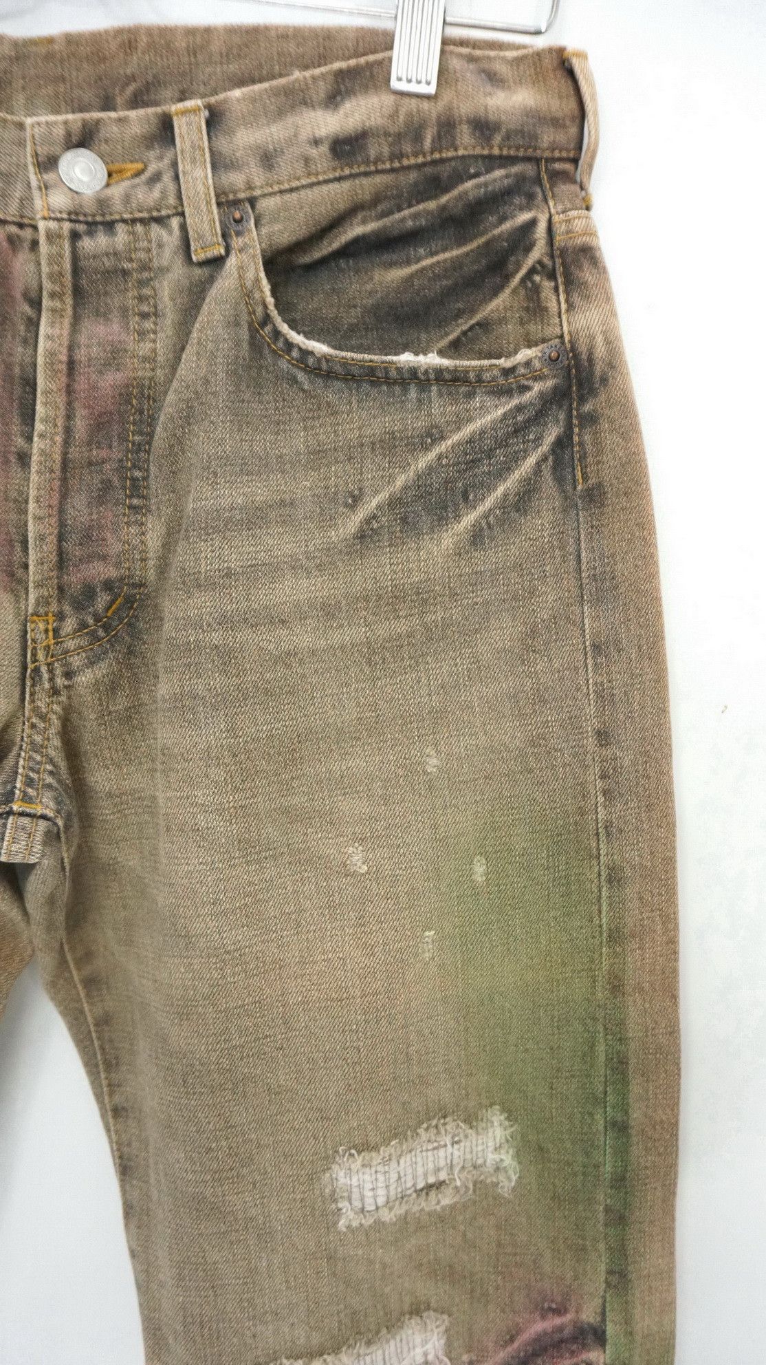 Takeo Kikuchi TAKEO KIKUCHI Distressed Vintage Jeans Size US 30 / EU 46 - 5 Thumbnail