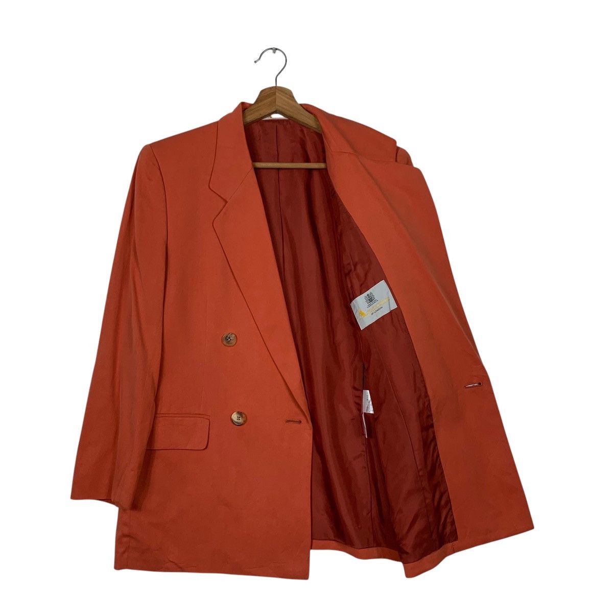 Aquascutum Vintage AQUASCUTUM Orange Suit Jacket Blazers #2130-C93 Size US M / EU 48-50 / 2 - 9 Thumbnail