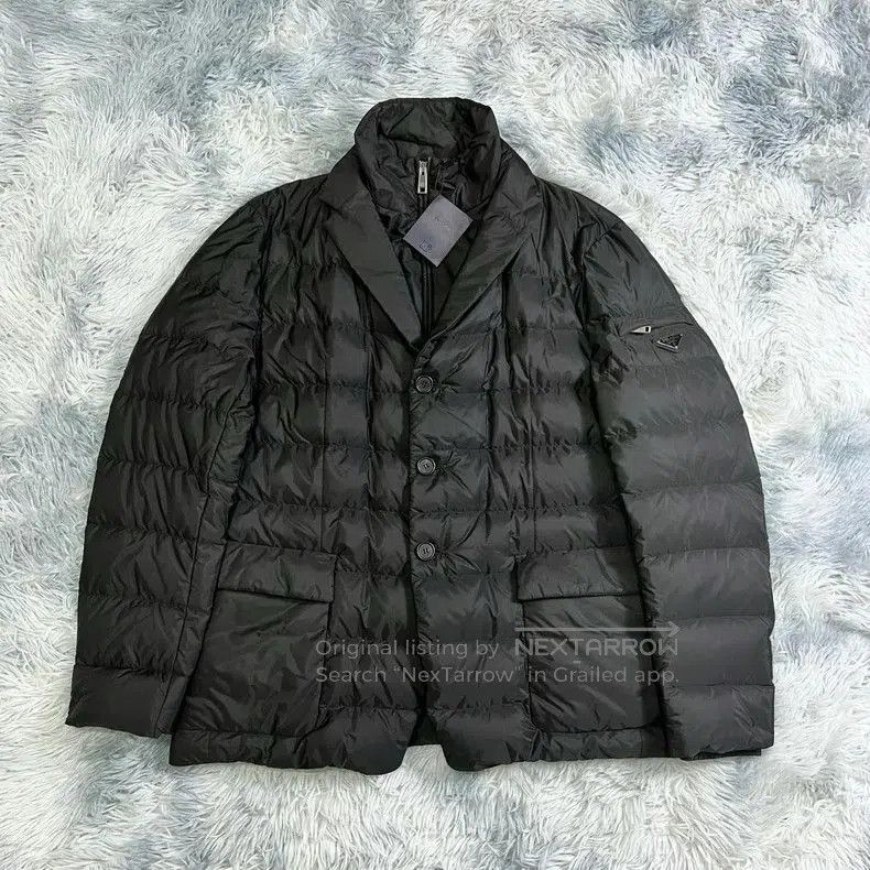 Prada Prada Black Down Jacket Size 54. Size US XL / EU 56 / 4 - 1 Thumbnail
