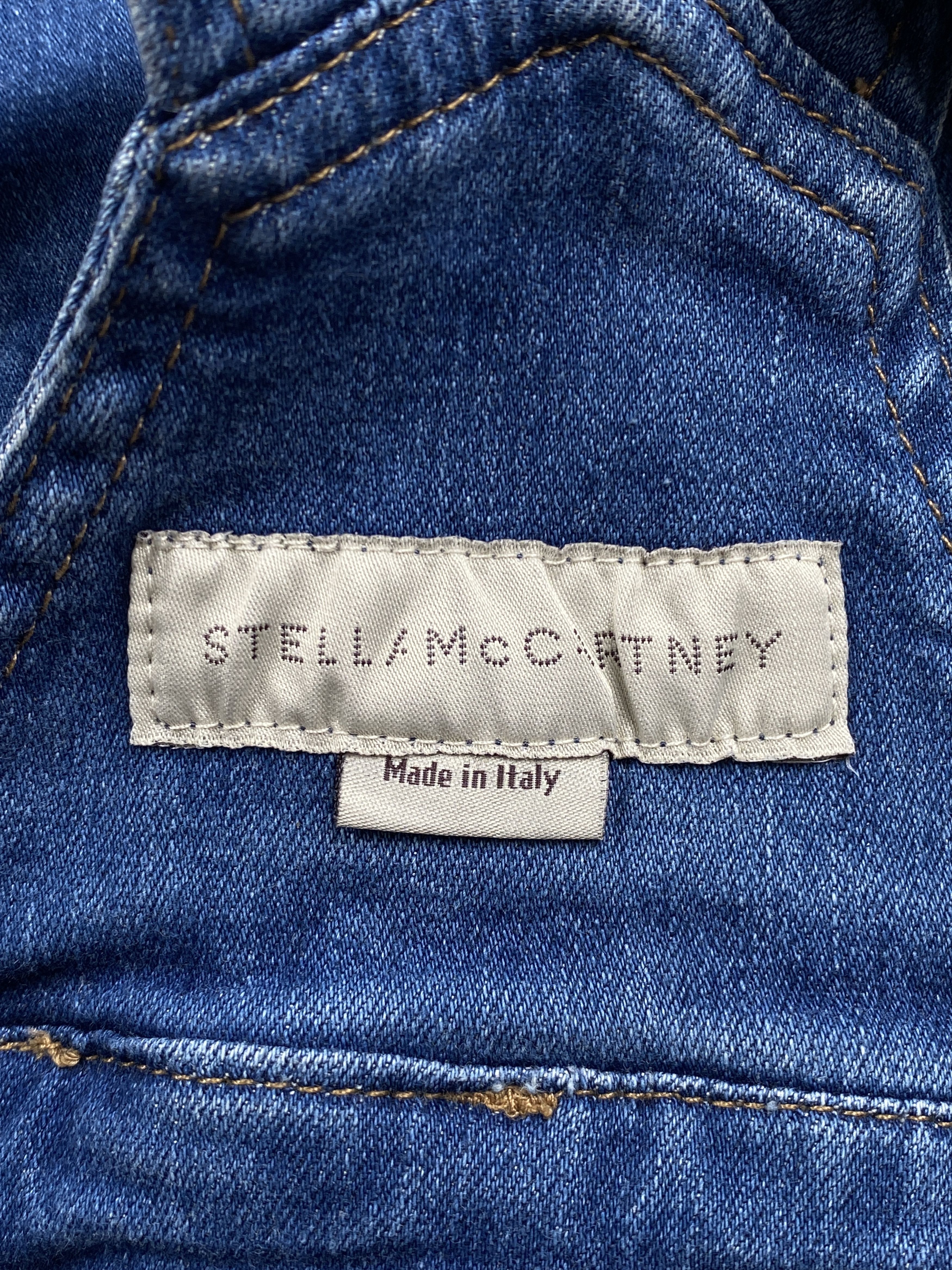 Stella McCartney Denim Dungarees Size 25" / US 0 / IT 36 - 11 Thumbnail