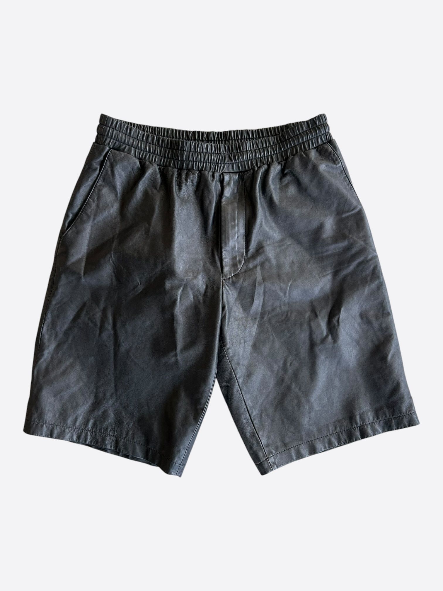 Prada Prada Black Logo Shorts Size US 30 / EU 46 - 1 Thumbnail