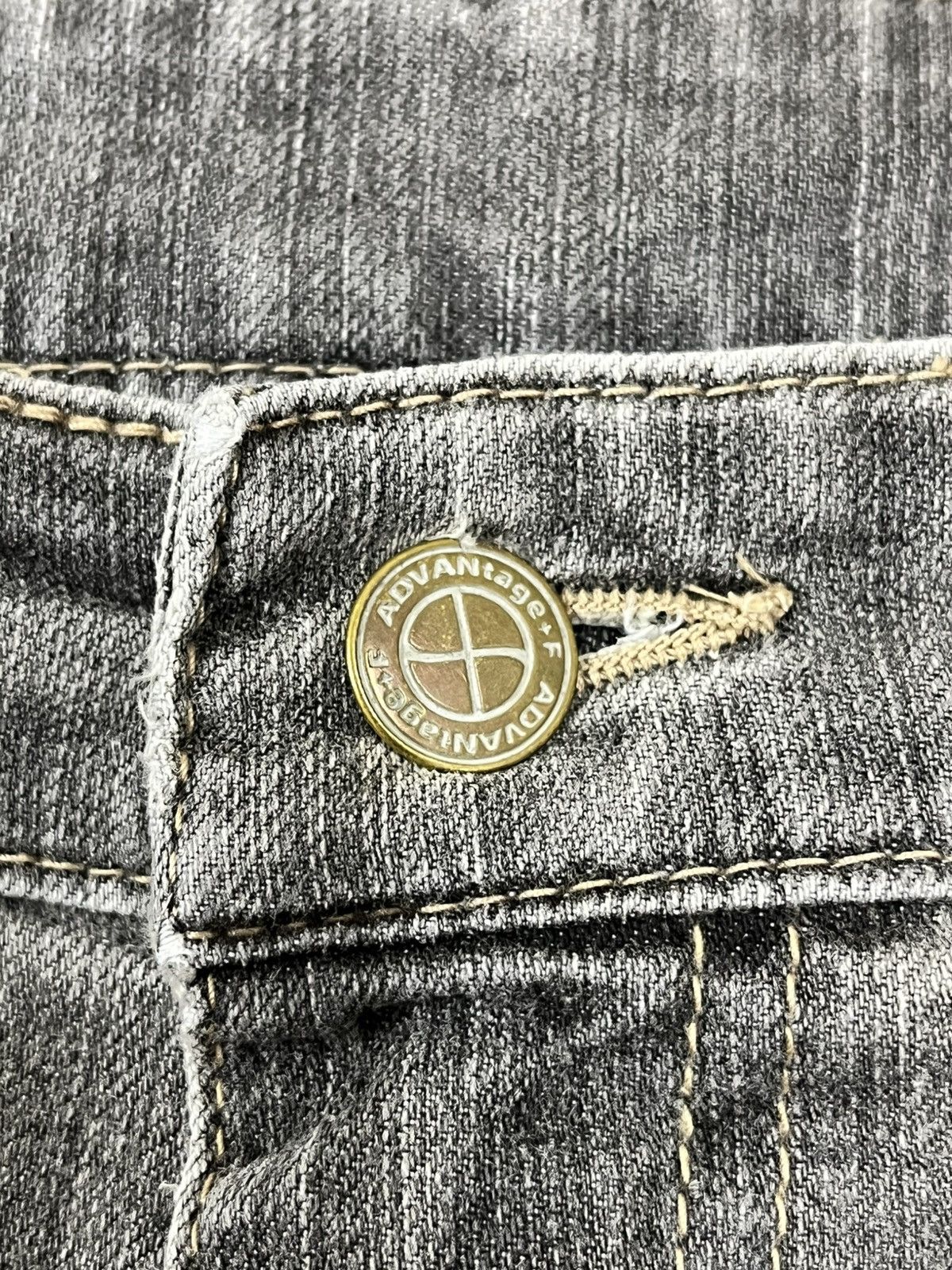 Japanese Brand Vintage Advantage Avantgarde Denim Size US 28 / EU 44 - 8 Thumbnail
