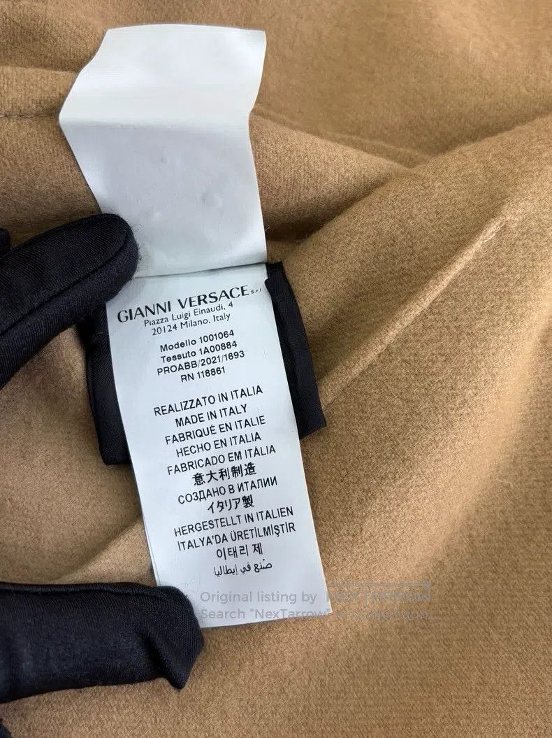 Versace Versace Women's wool coat Size L / US 10 / IT 46 - 6 Thumbnail