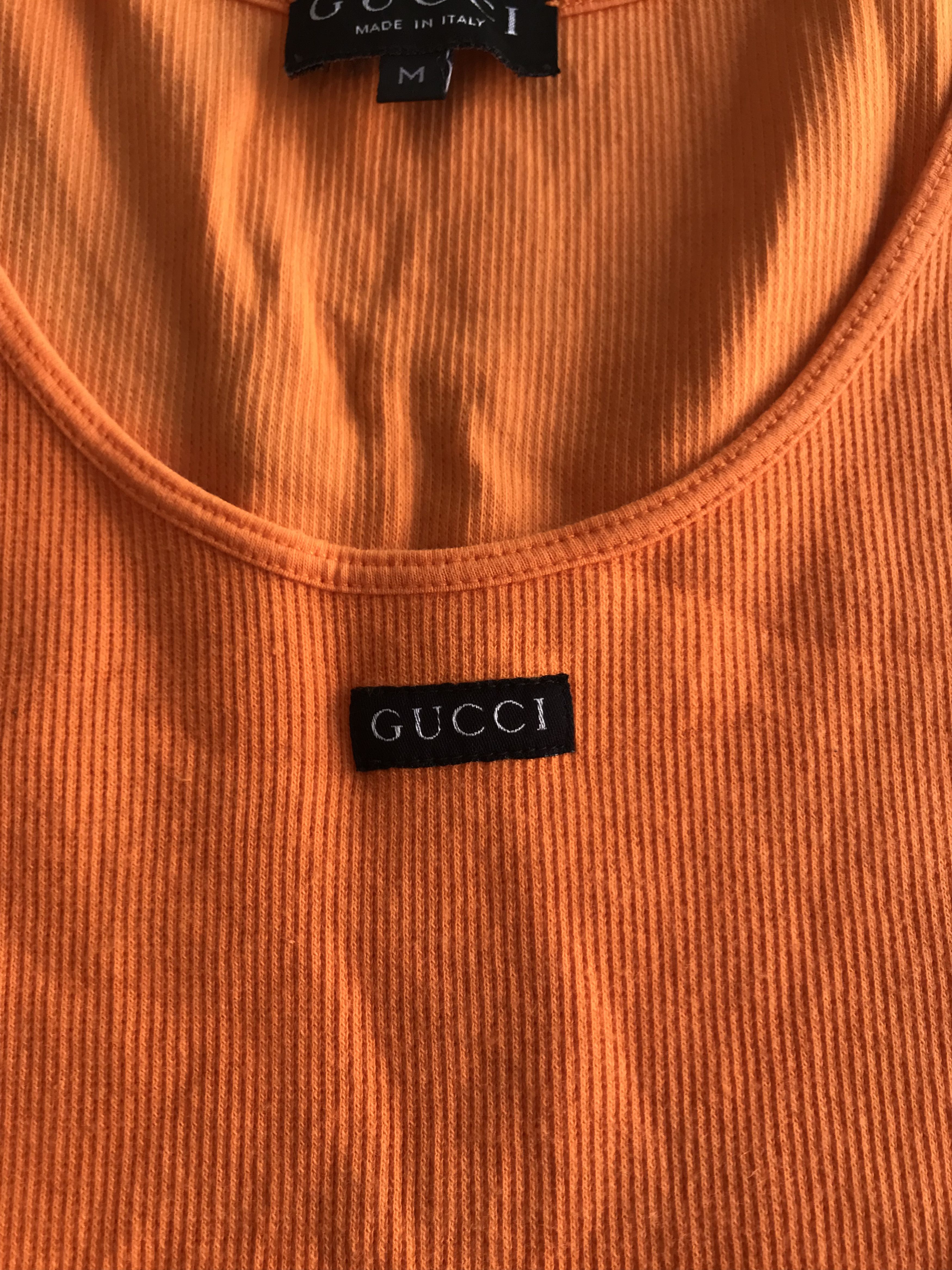 Gucci × Tom Ford Vintage Gucci Tom ford Tanktop Size M / US 6-8 / IT 42-44 - 4 Thumbnail
