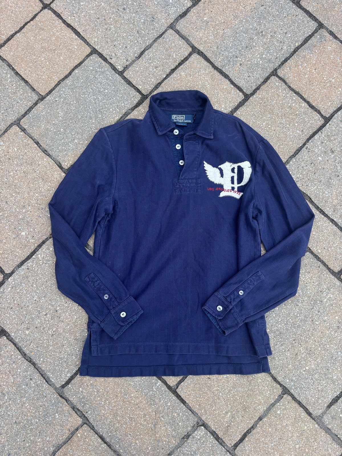 Polo Ralph Lauren Polo Ralph Lauren embroidered logo long sleeve shirt Size US S / EU 44-46 / 1 - 1 Thumbnail
