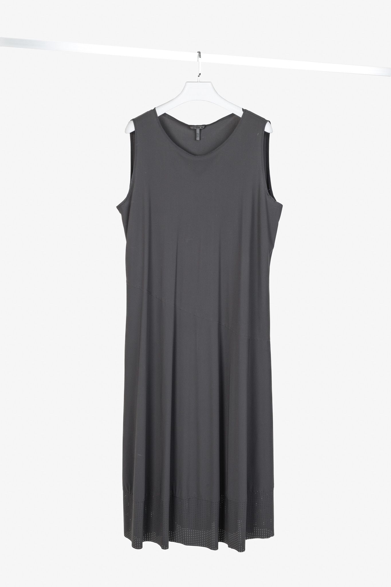Other Oska Techno-Stretch Perforated-Hem Maxi Dress Size L / US 10 / IT 46 - 1 Thumbnail