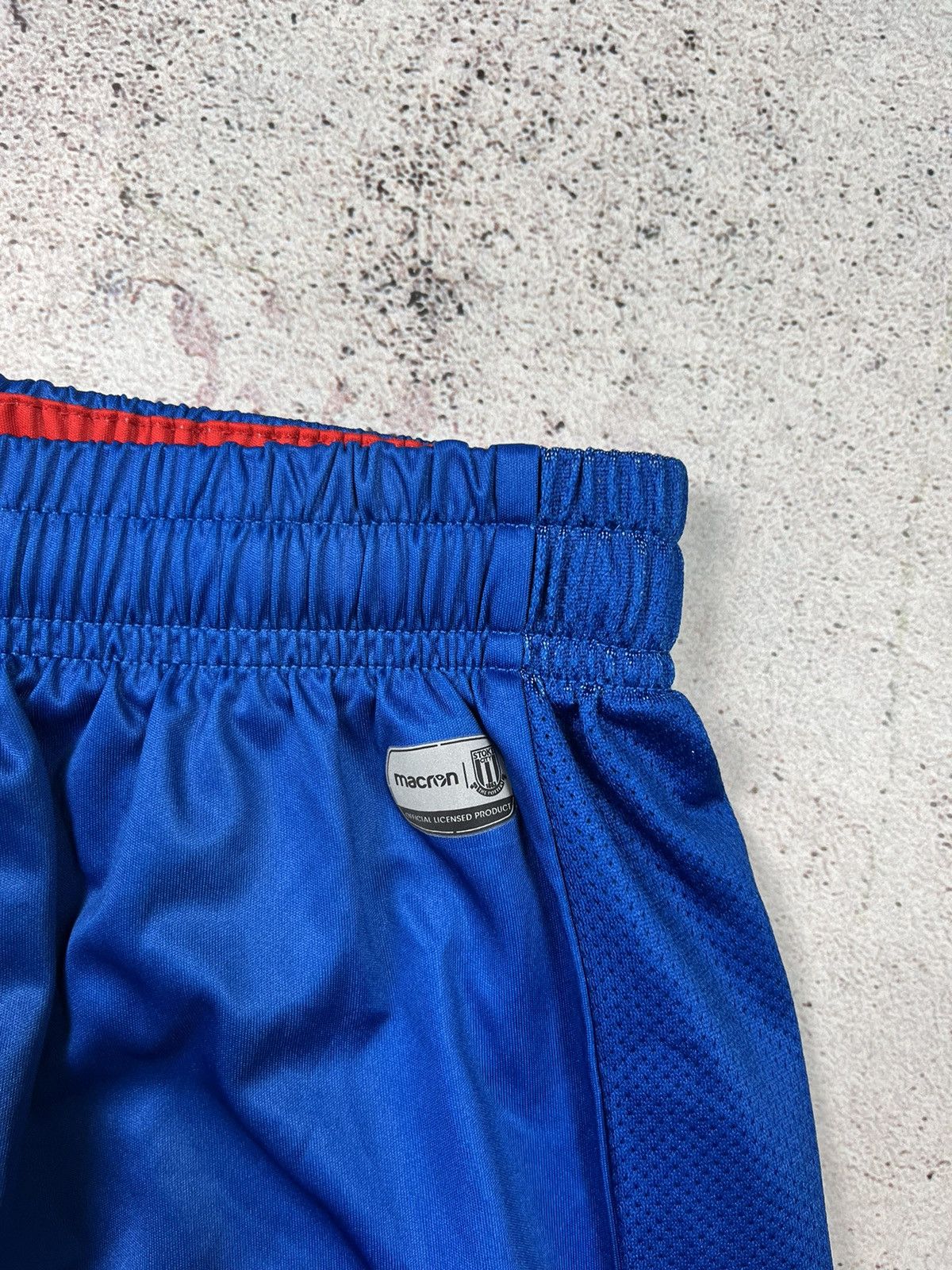 Macron MACRON FC STOKE CITY THE POTTERS FOOTBALL SHORTS,SOCCER,M Size US 32 / EU 48 - 4 Thumbnail