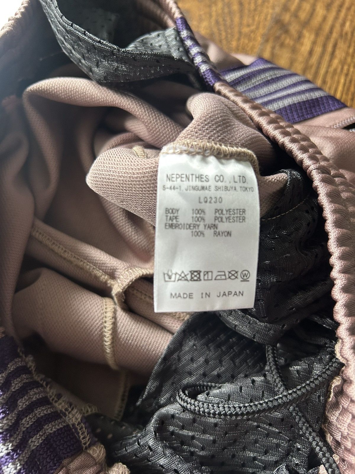 Needles Needles Track Pants ‘Mauve/Purple/Grey’ Size US 30 / EU 46 - 6 Thumbnail
