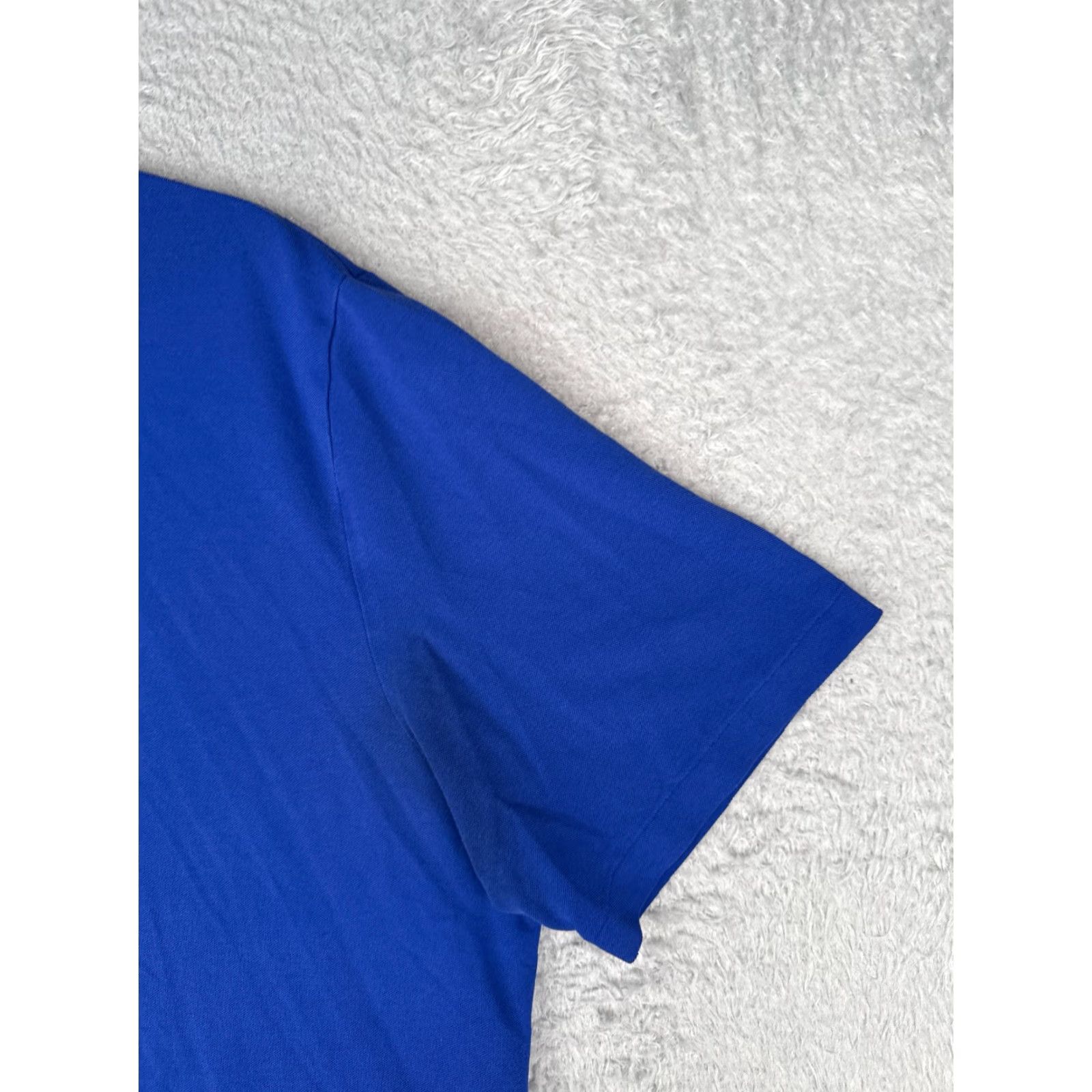 Ralph Lauren Polo Golf Shirt Men Large Blue 100% Cotton Short Sleeve Sports Polo Shirt Men Large Blue 100% Cotton Short Sleeve Size US L / EU 52-54 / 3 - 2 Thumbnail