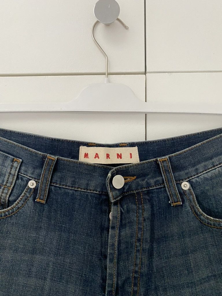 Marni Marni Oversized Denim Pants Size US 26 / EU 42 - 6 Thumbnail