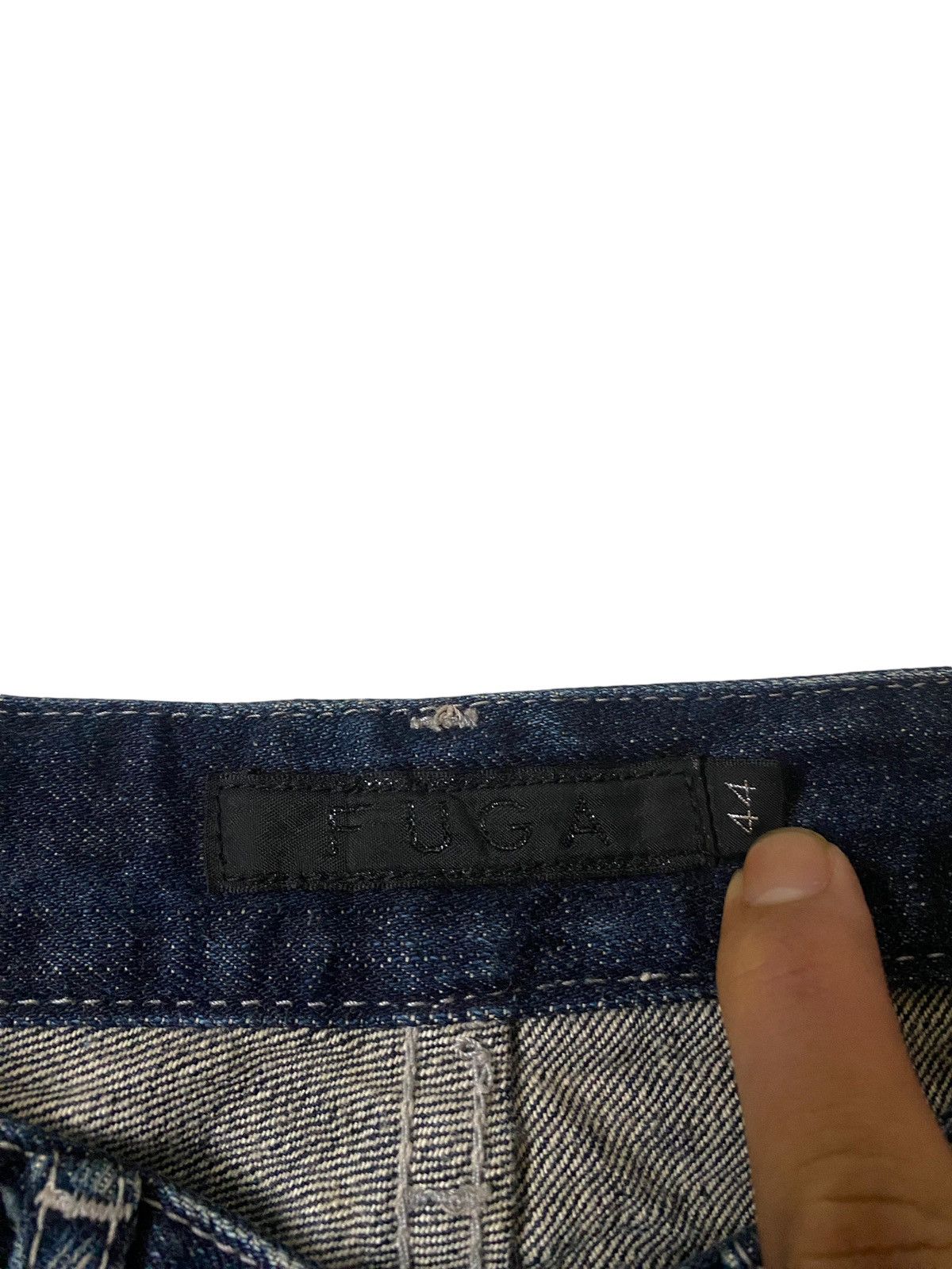If Six Was Nine Fuga Clawmark Whiskered Seawash Jeans Size US 30 / EU 46 - 9 Thumbnail