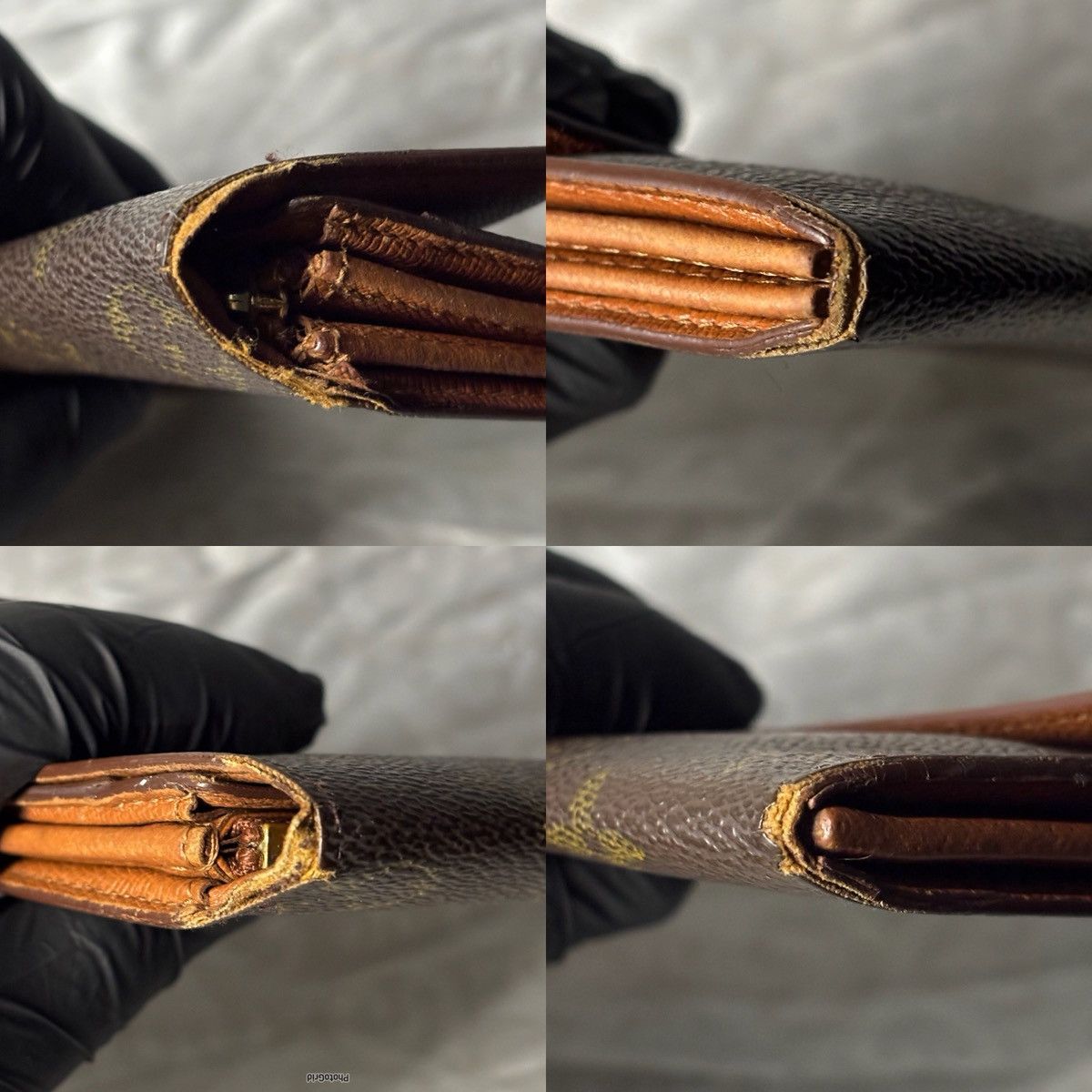 Louis Vuitton (very worn) Louis Vuitton Long Wallet Size ONE SIZE - 7 Thumbnail
