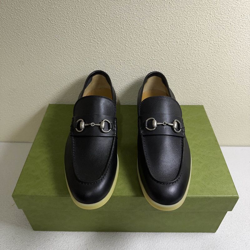 Gucci Gucci Horsebit Black Loafers for Men - Size US 8 / EU 41 - 2 Thumbnail