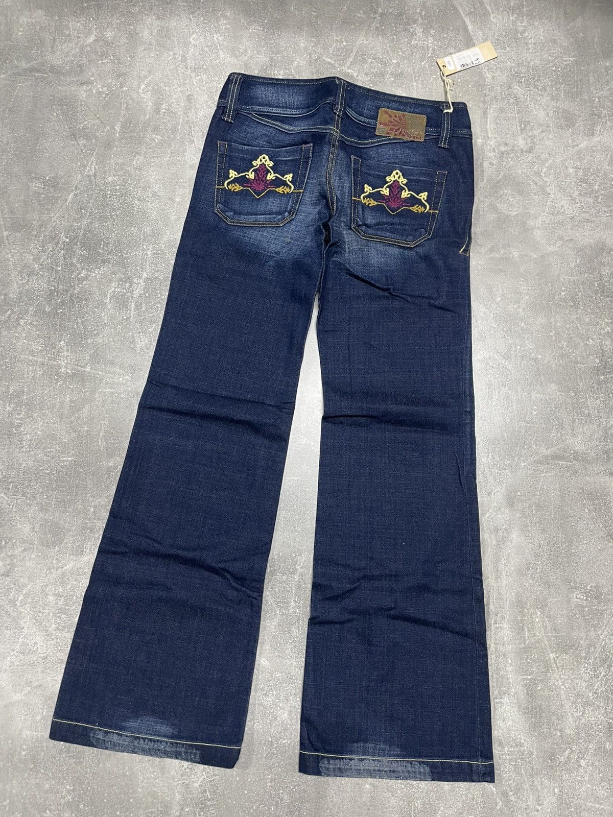 Hysteric Glamour Y2K Opium LGB style Diesel Distressed Denim Jeans baggy pant Size 27" / US 4 / IT 40 - 1 Thumbnail