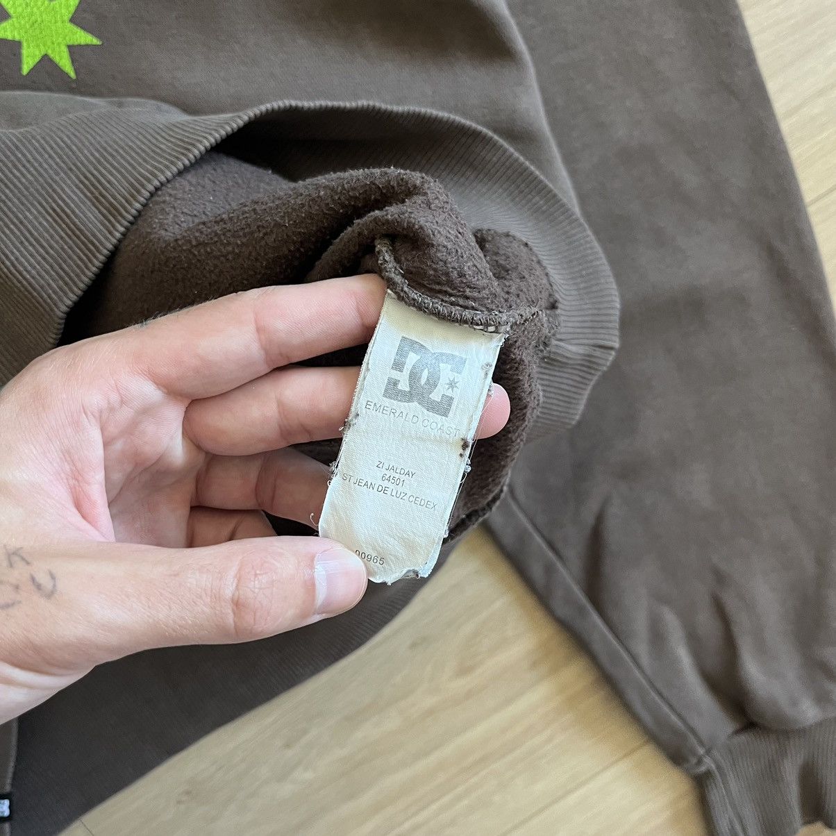 Vintage Vintage DC Brown Hoodie Size US M / EU 48-50 / 2 - 6 Thumbnail