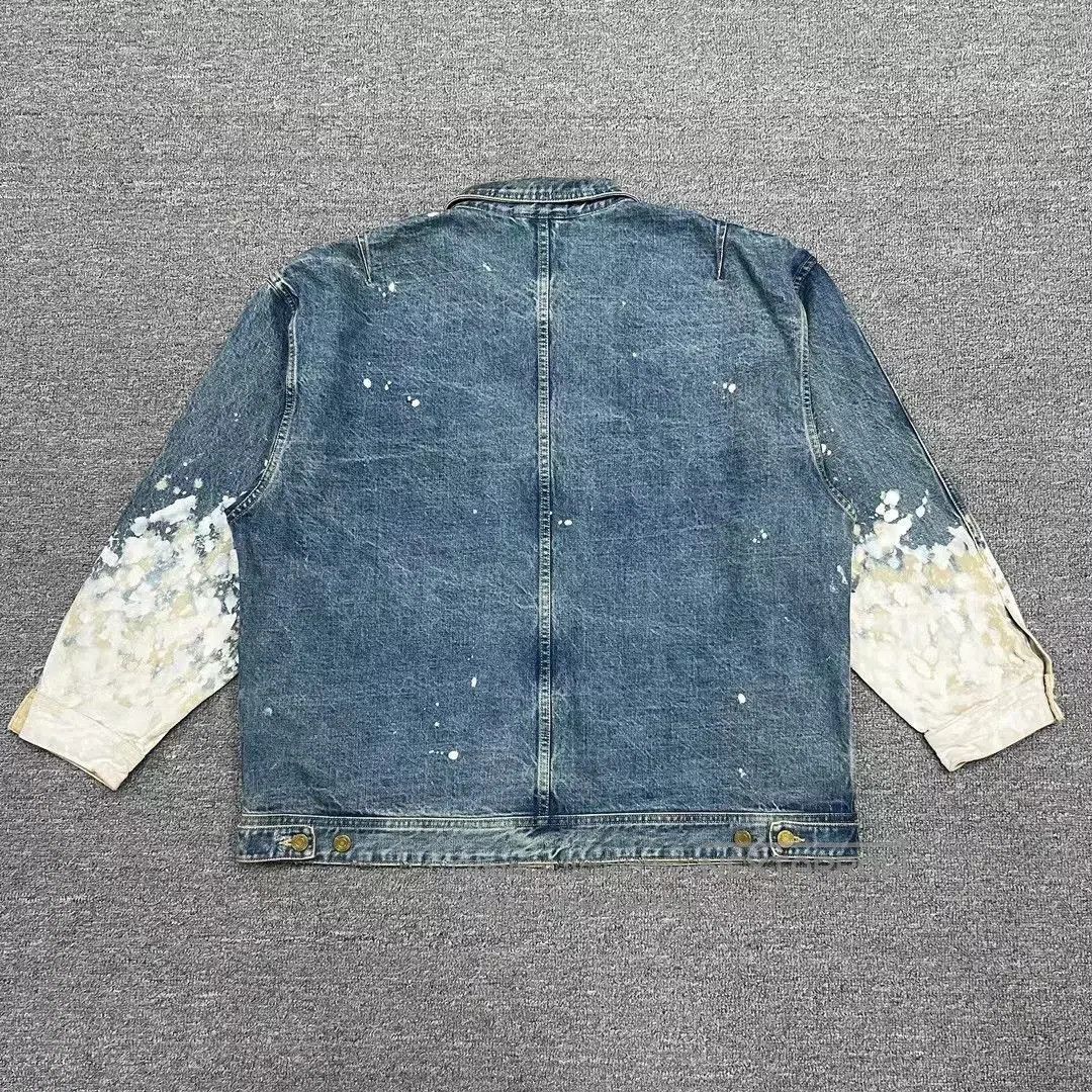 Fear of God fear of god painted denim jacket, xl. Size US XL / EU 56 / 4 - 2 Thumbnail