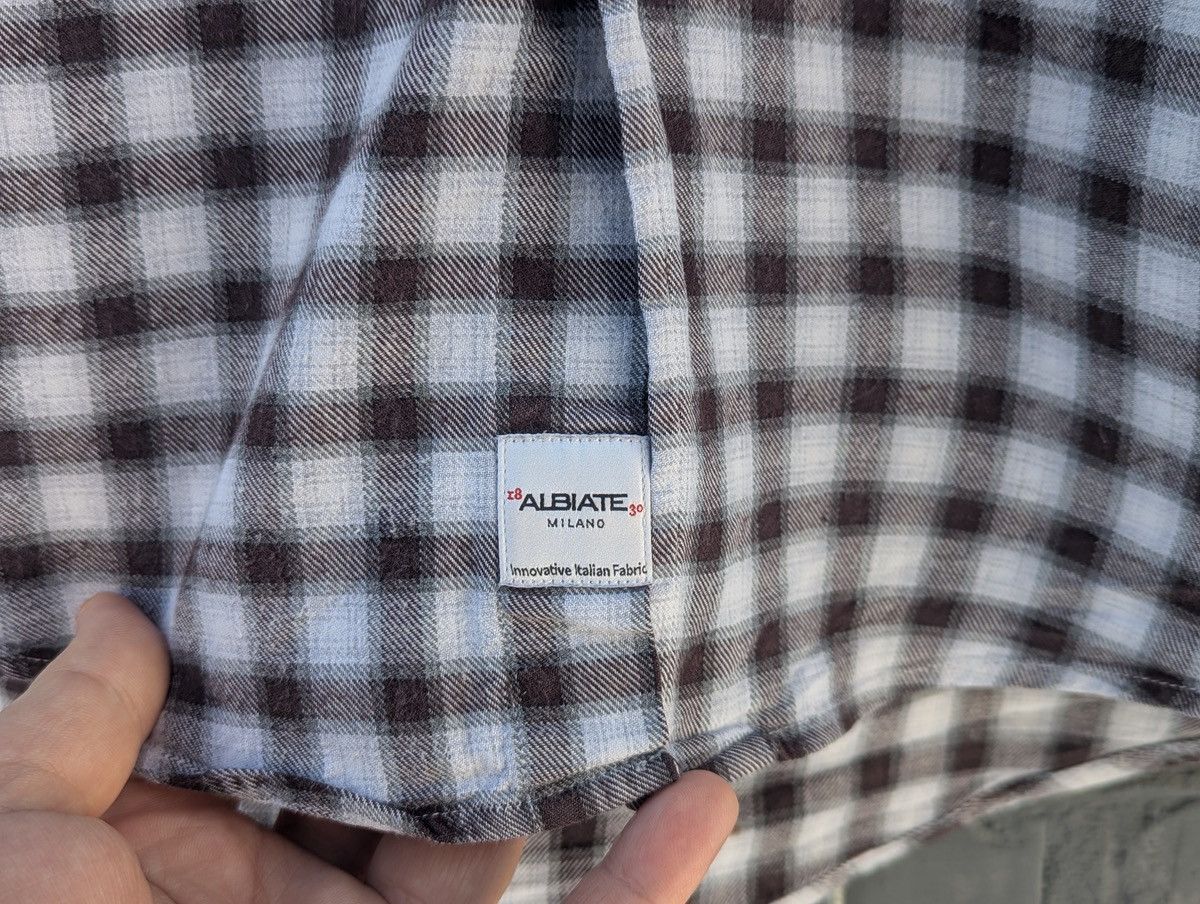 Boggi Boggi Milano Flannel Plaid Casual Shirt Size 48 Size US M / EU 48-50 / 2 - 7 Thumbnail