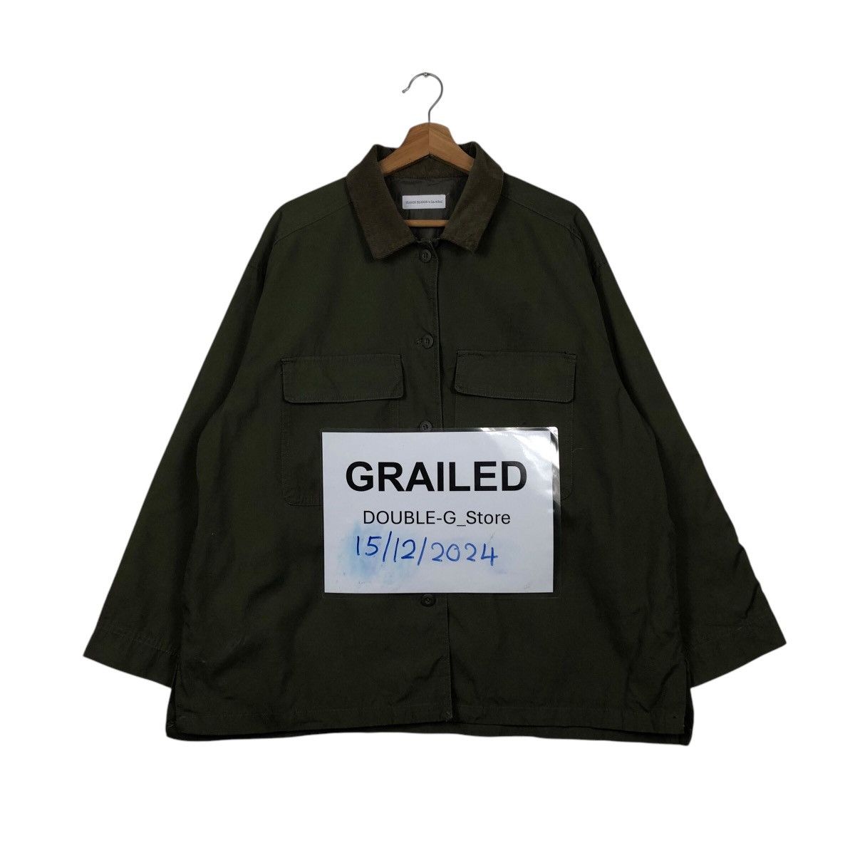 Japanese Brand × Vintage 📌Vintage Chore Work Jacket Duck Canvas Season Reason Size US L / EU 52-54 / 3 - 1 Thumbnail