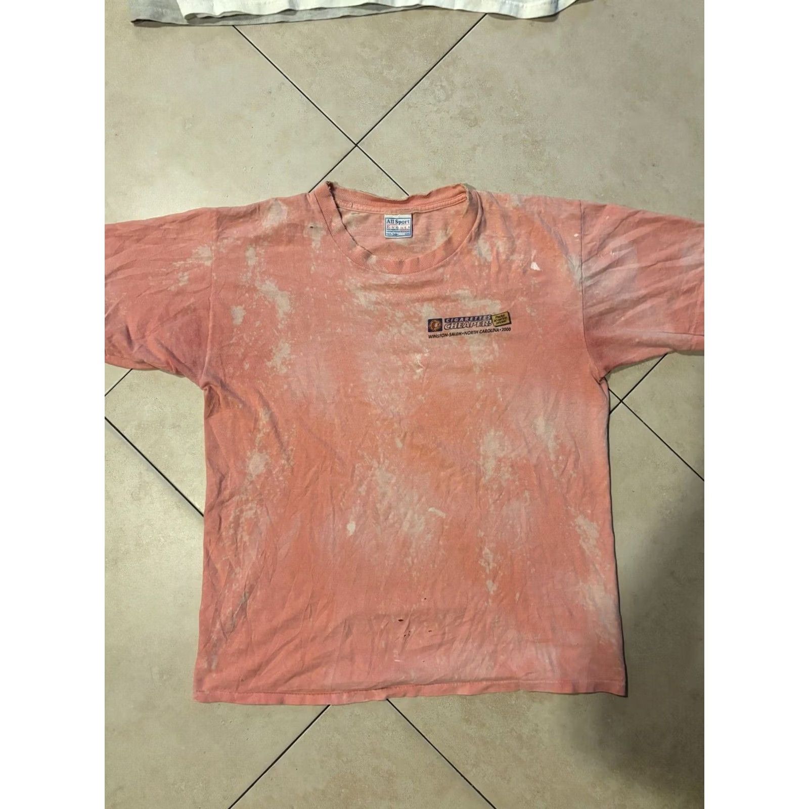 Vintage VINTAGE Lot of 6 Crew T-Shirt Men’s Tee Art Cat Beer Surf Single Stitch 5316 Size US S / EU 44-46 / 1 - 7 Thumbnail